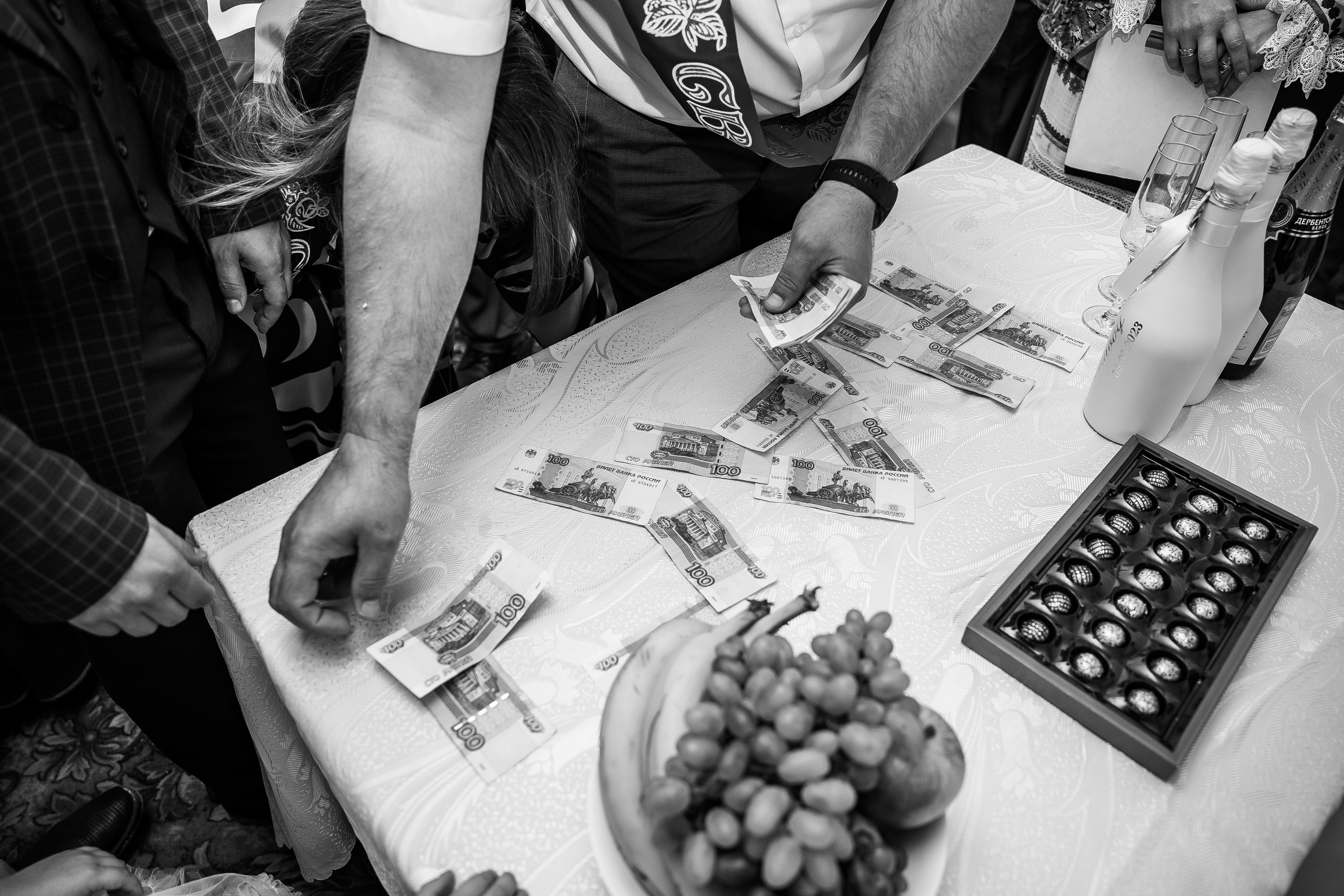 Кубанский выкуп ч/б. Фотограф Ирина Левшина