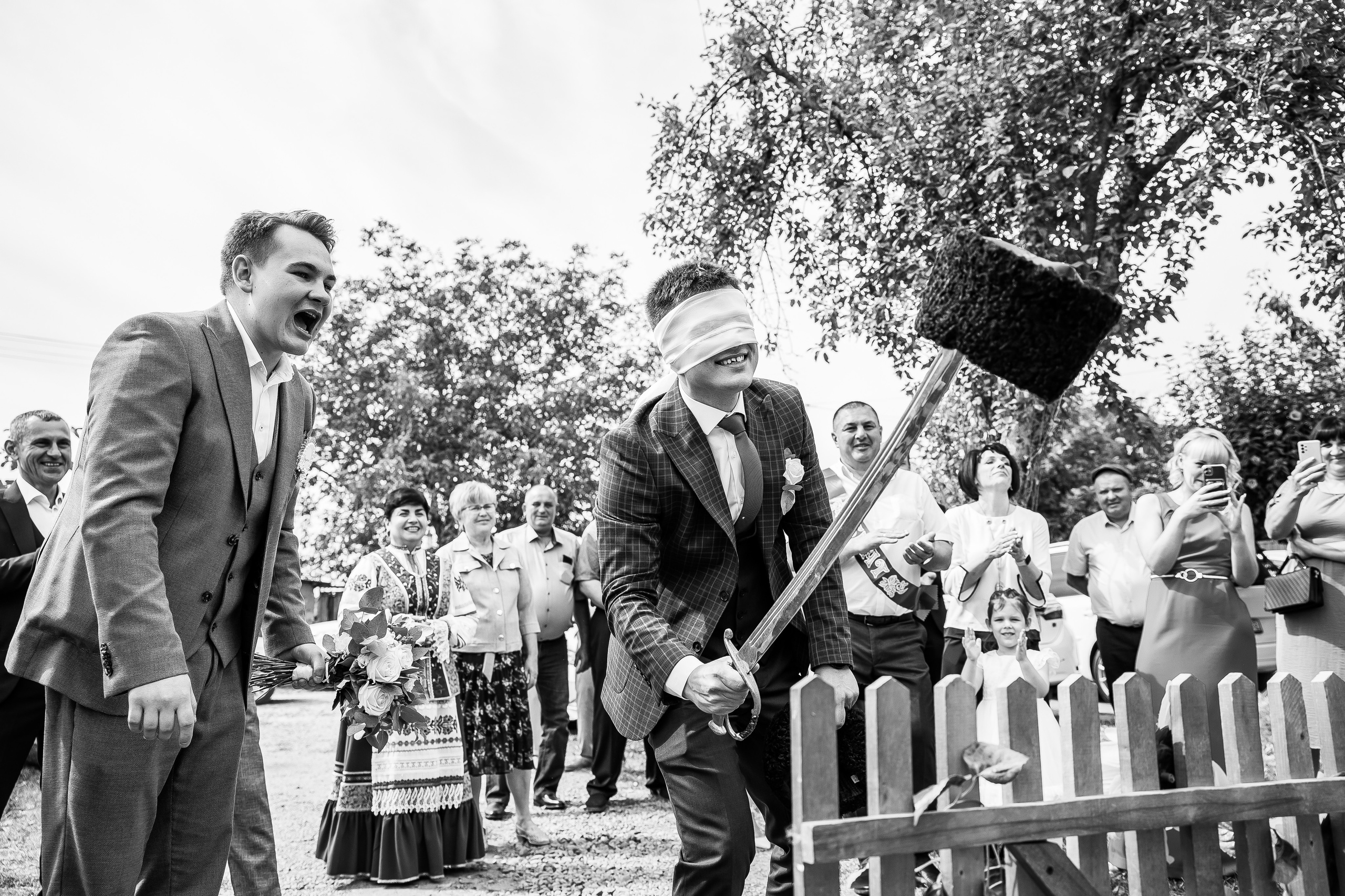 Кубанский выкуп ч/б. Фотограф Ирина Левшина