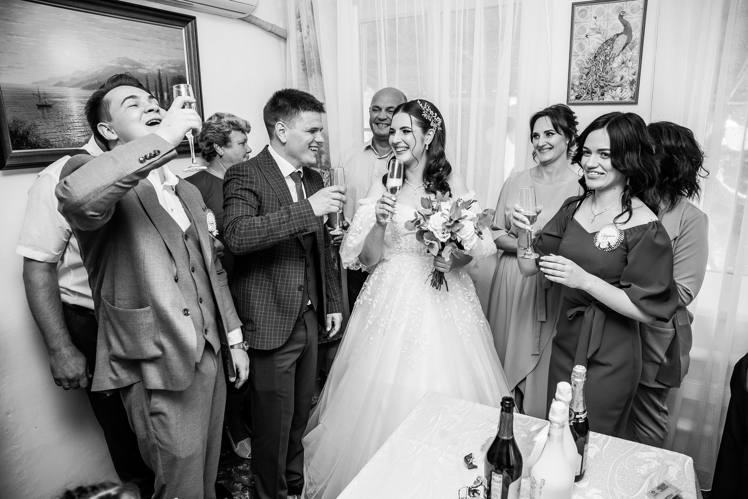 Кубанский выкуп ч/б. Фотограф Ирина Левшина