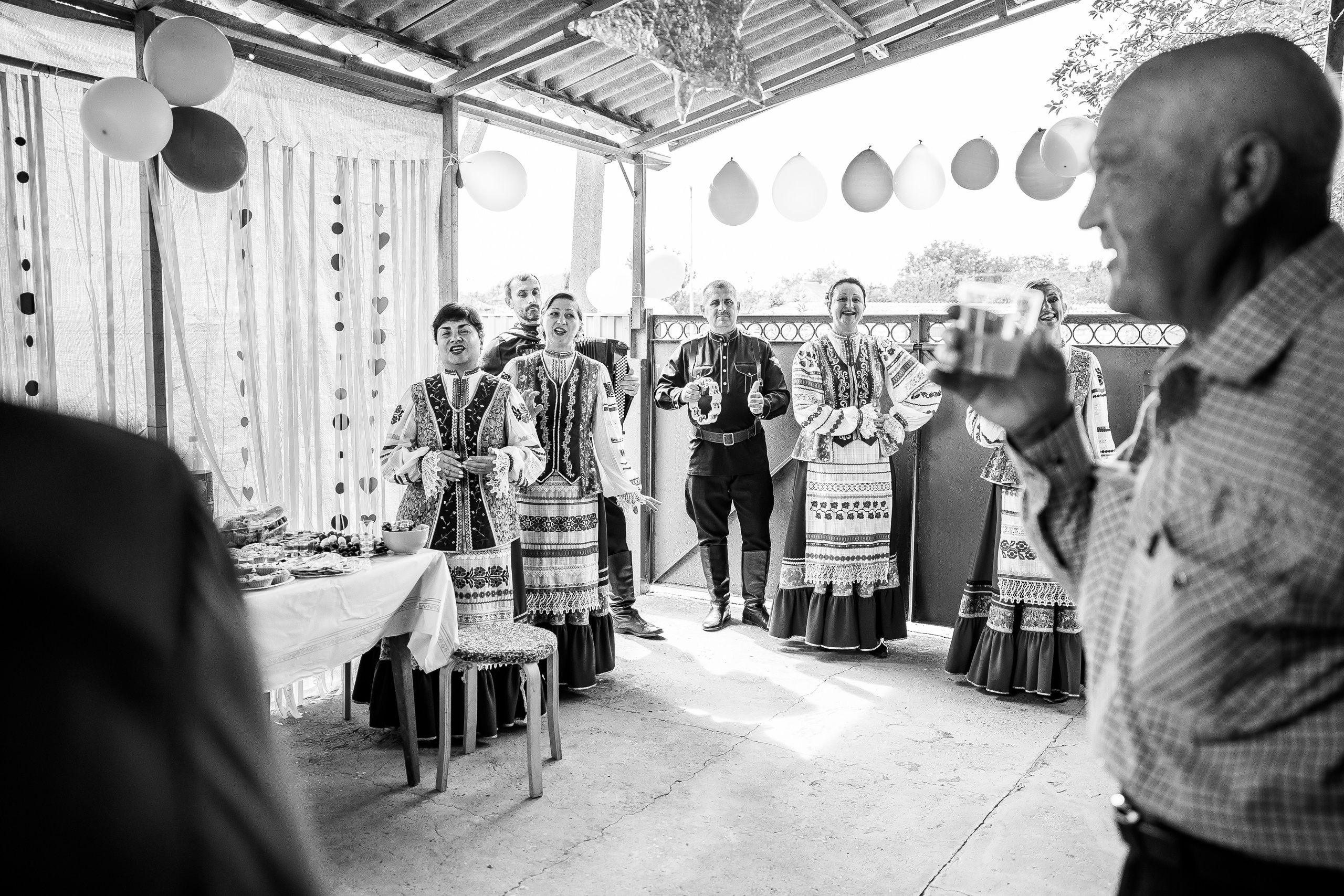 Кубанский выкуп ч/б. Фотограф Ирина Левшина