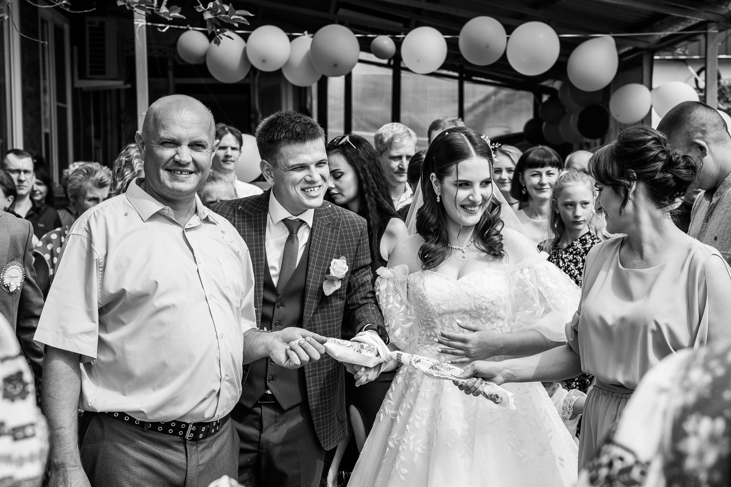 Кубанский выкуп ч/б. Фотограф Ирина Левшина