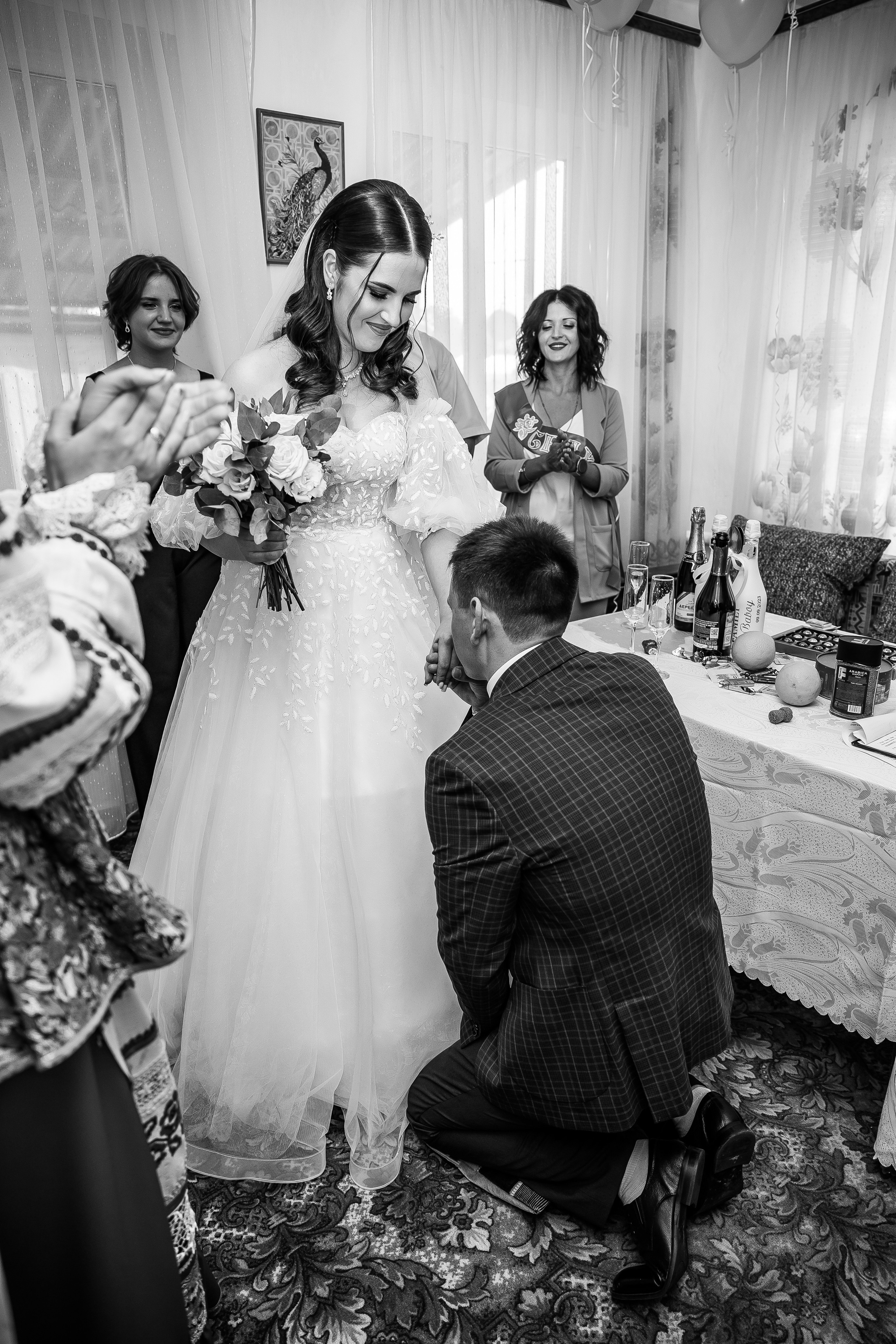 Кубанский выкуп ч/б. Фотограф Ирина Левшина