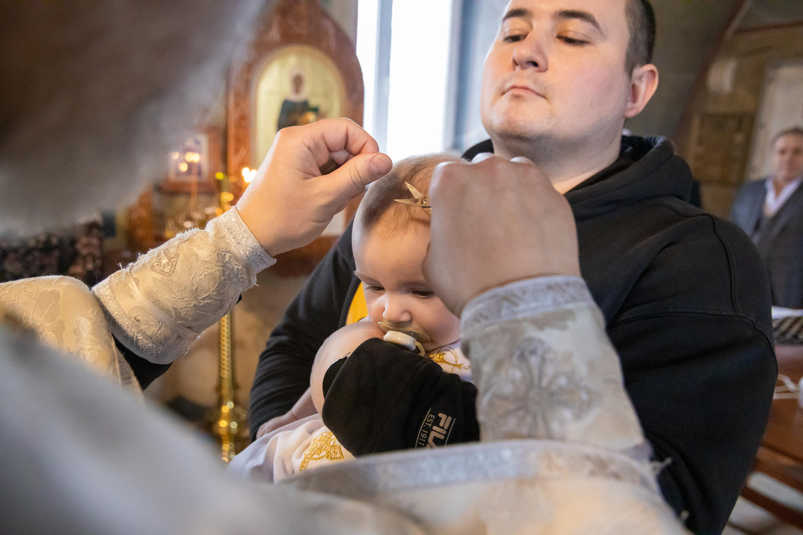 Крестины. Семейный и детский фотограф в городе Подолск МО Крылова Ирина