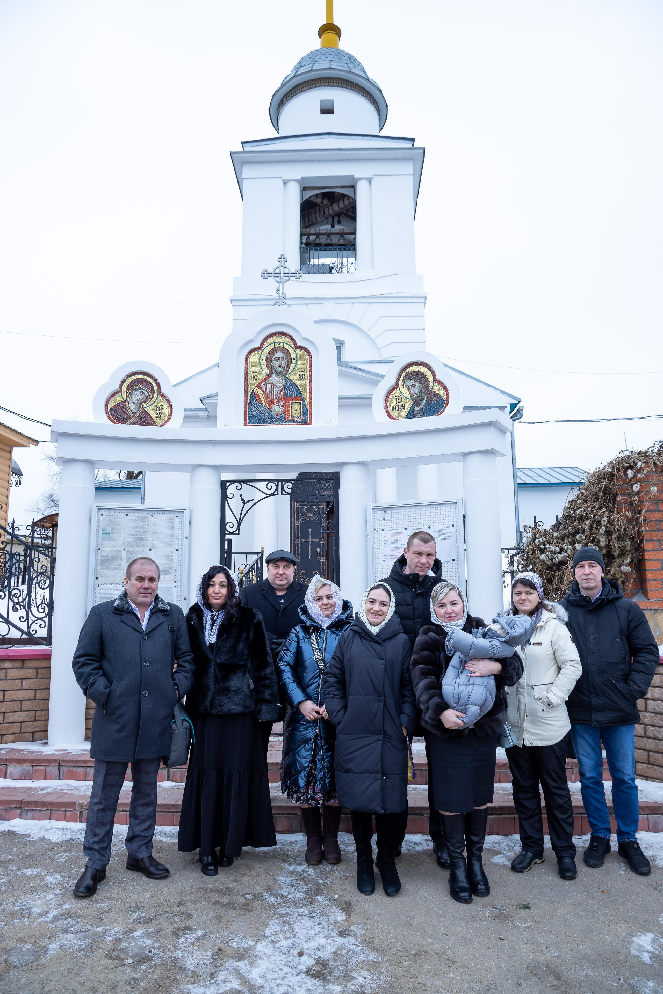 Крестины. Семейный и детский фотограф в городе Подолск МО Крылова Ирина