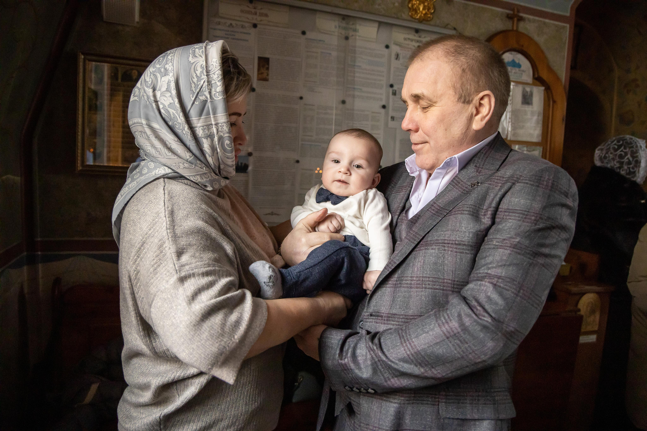 Крестины. Семейный и детский фотограф в городе Подолск МО Крылова Ирина