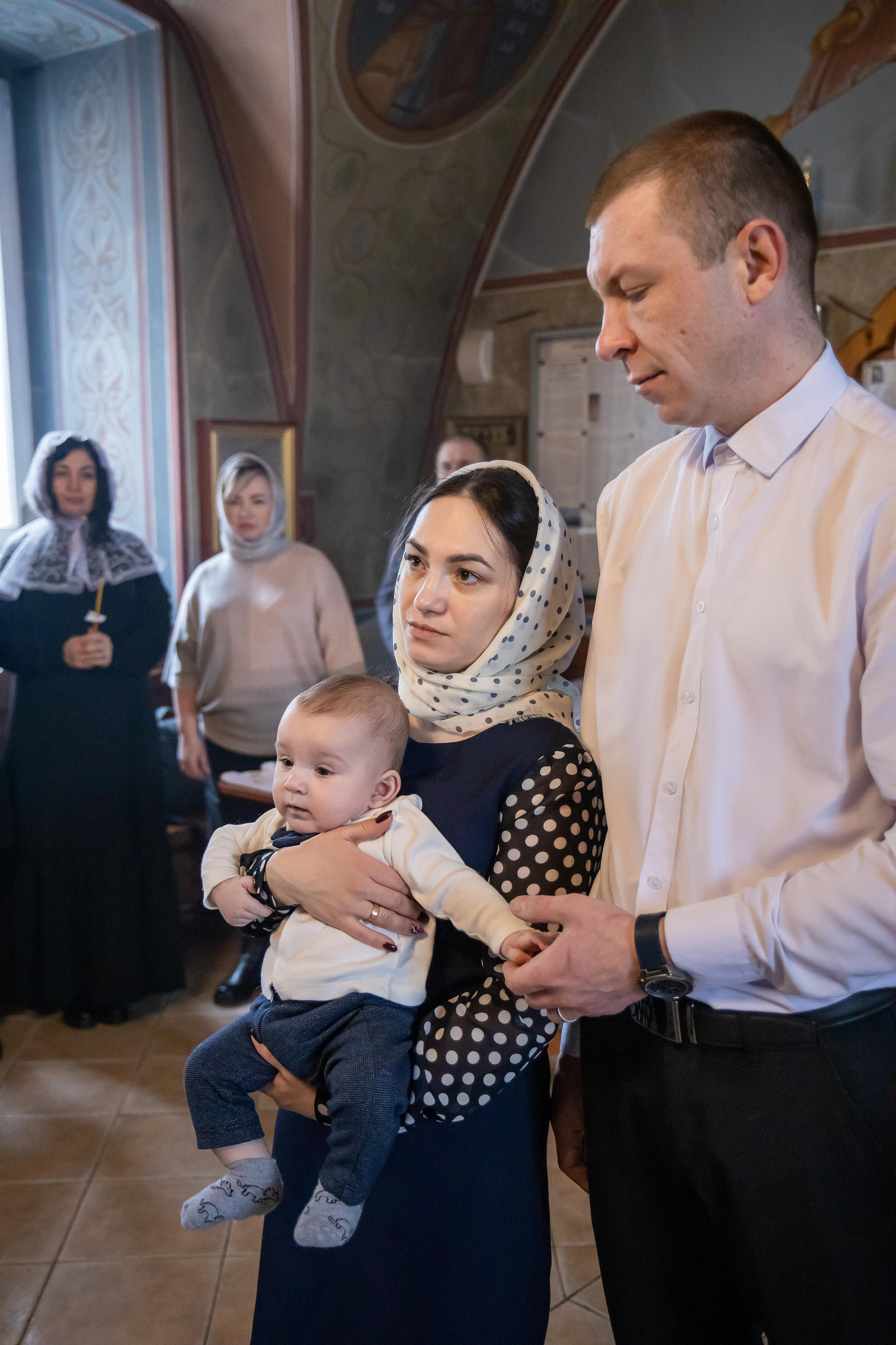 Крестины. Семейный и детский фотограф в городе Подолск МО Крылова Ирина