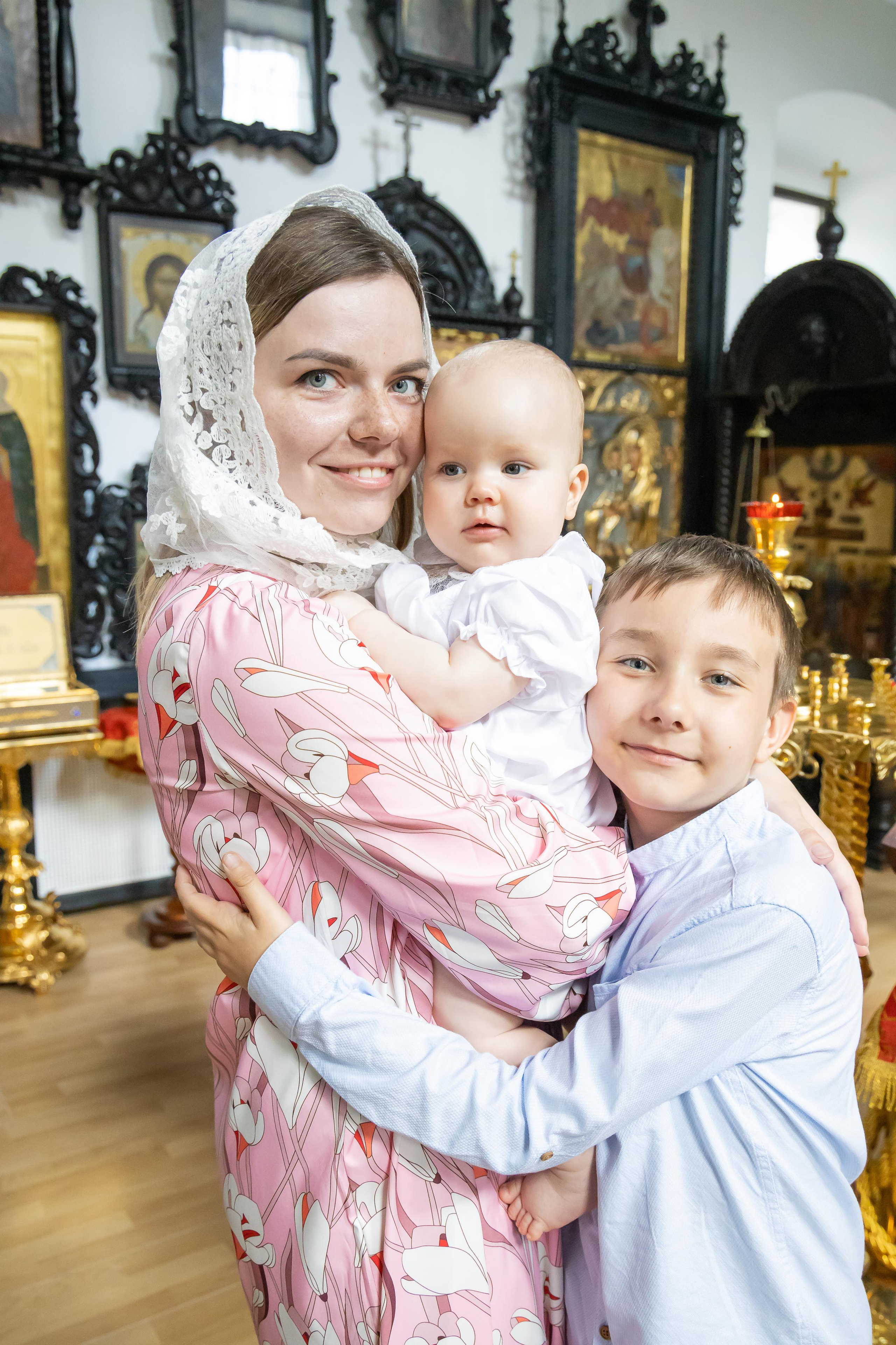 Крестины Валюши. Семейный и детский фотограф в городе Подолск МО Крылова Ирина