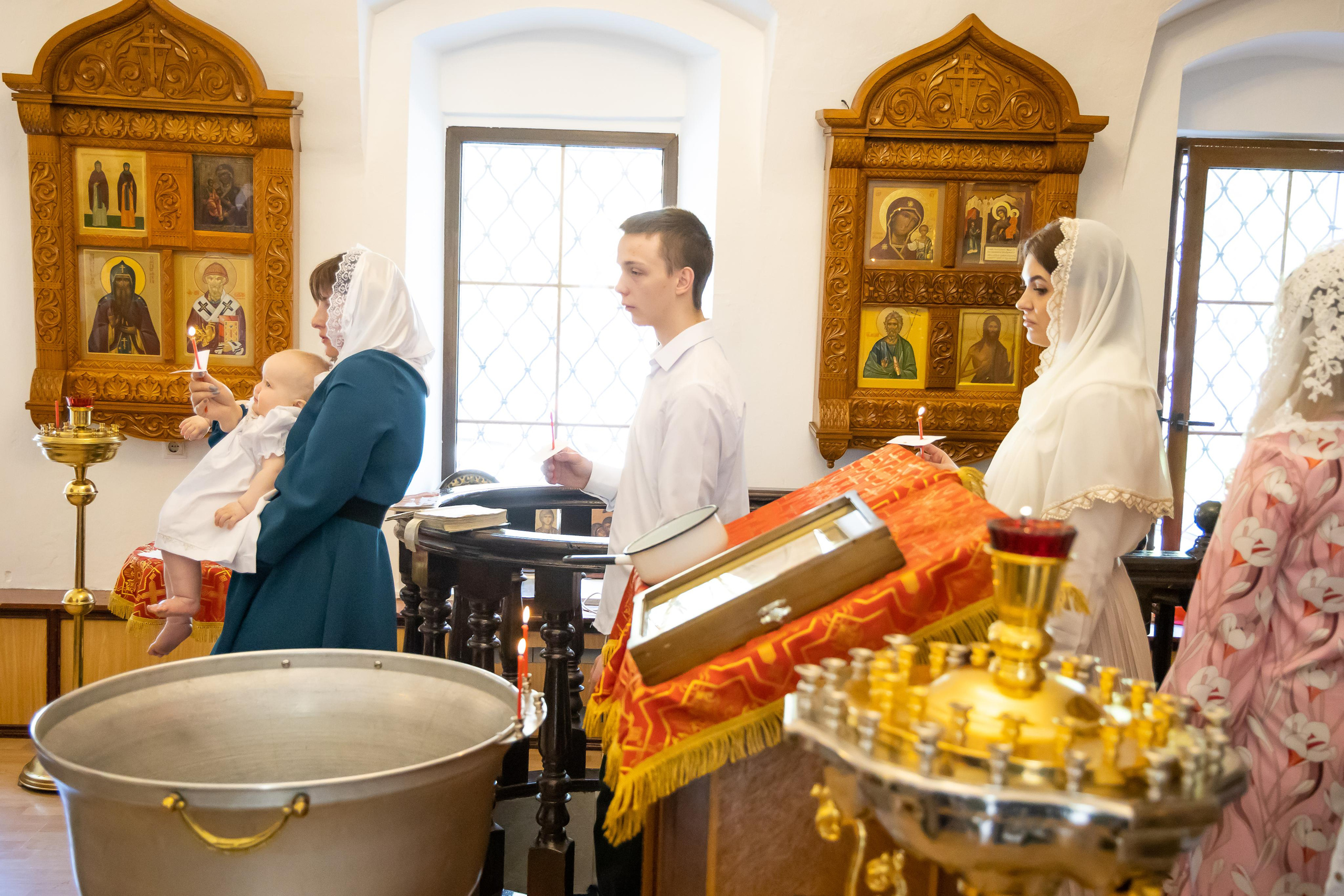 Крестины Валюши. Семейный и детский фотограф в городе Подолск МО Крылова Ирина