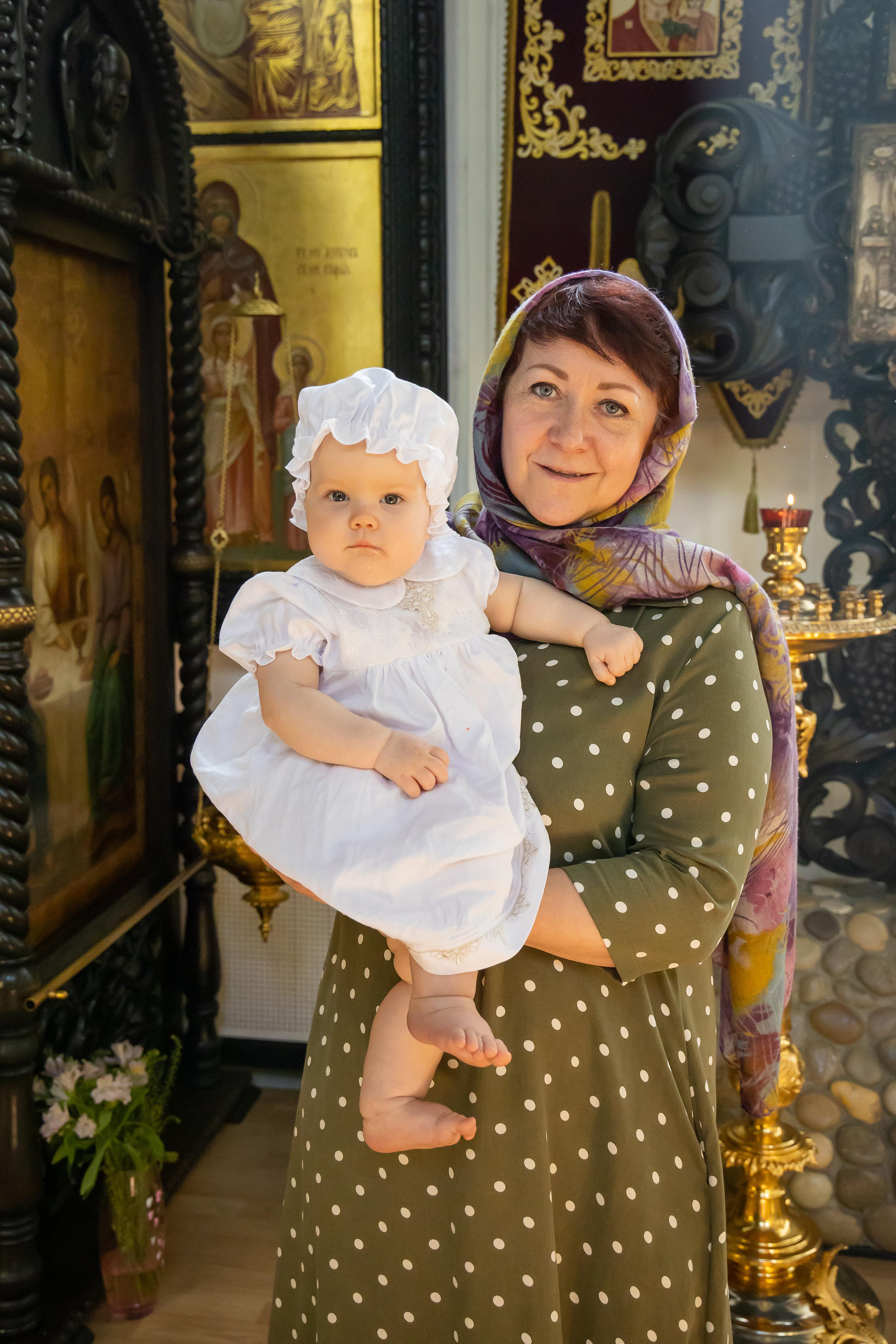 Крестины Валюши. Семейный и детский фотограф в городе Подолск МО Крылова Ирина