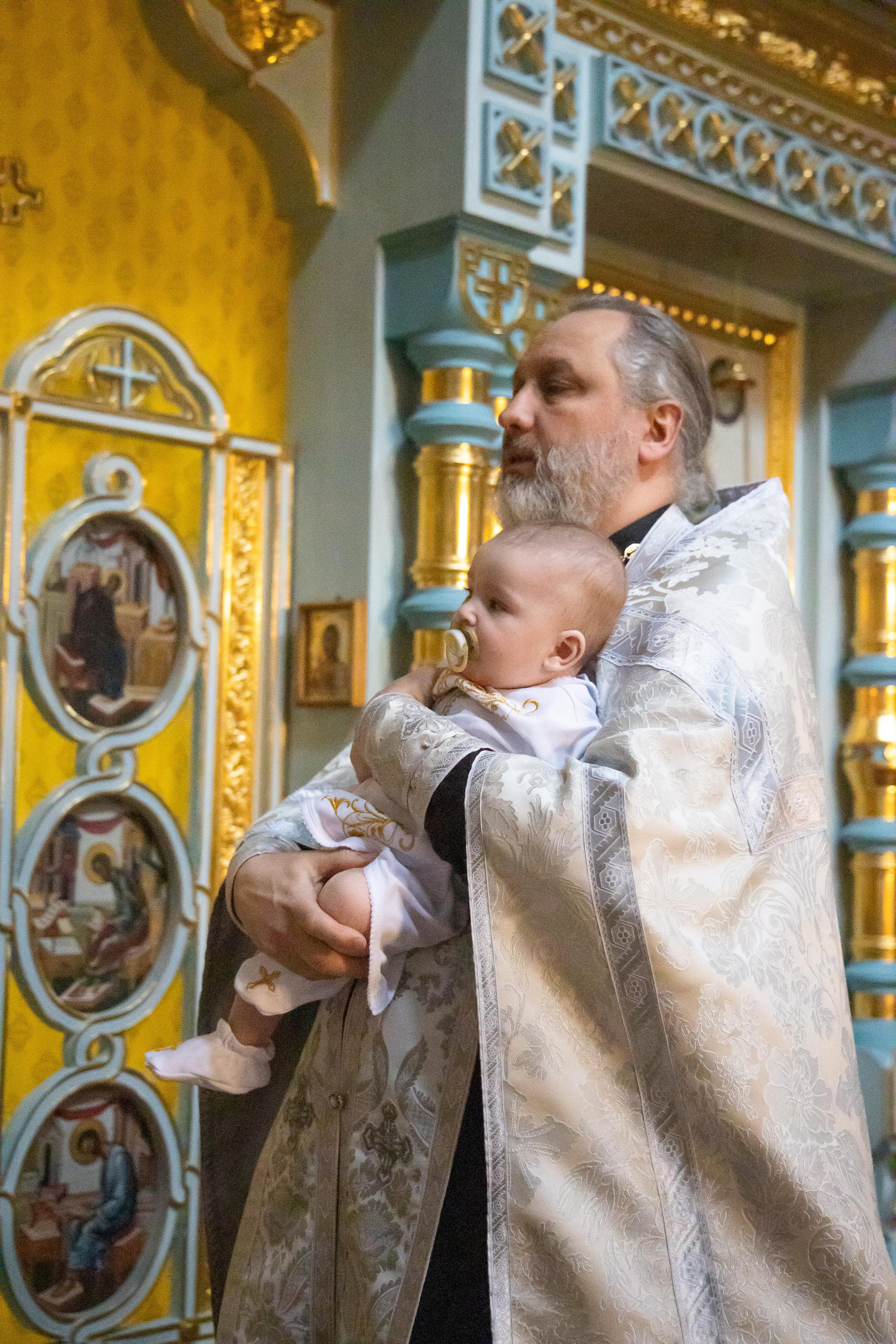 Крестины. Семейный и детский фотограф в городе Подолск МО Крылова Ирина