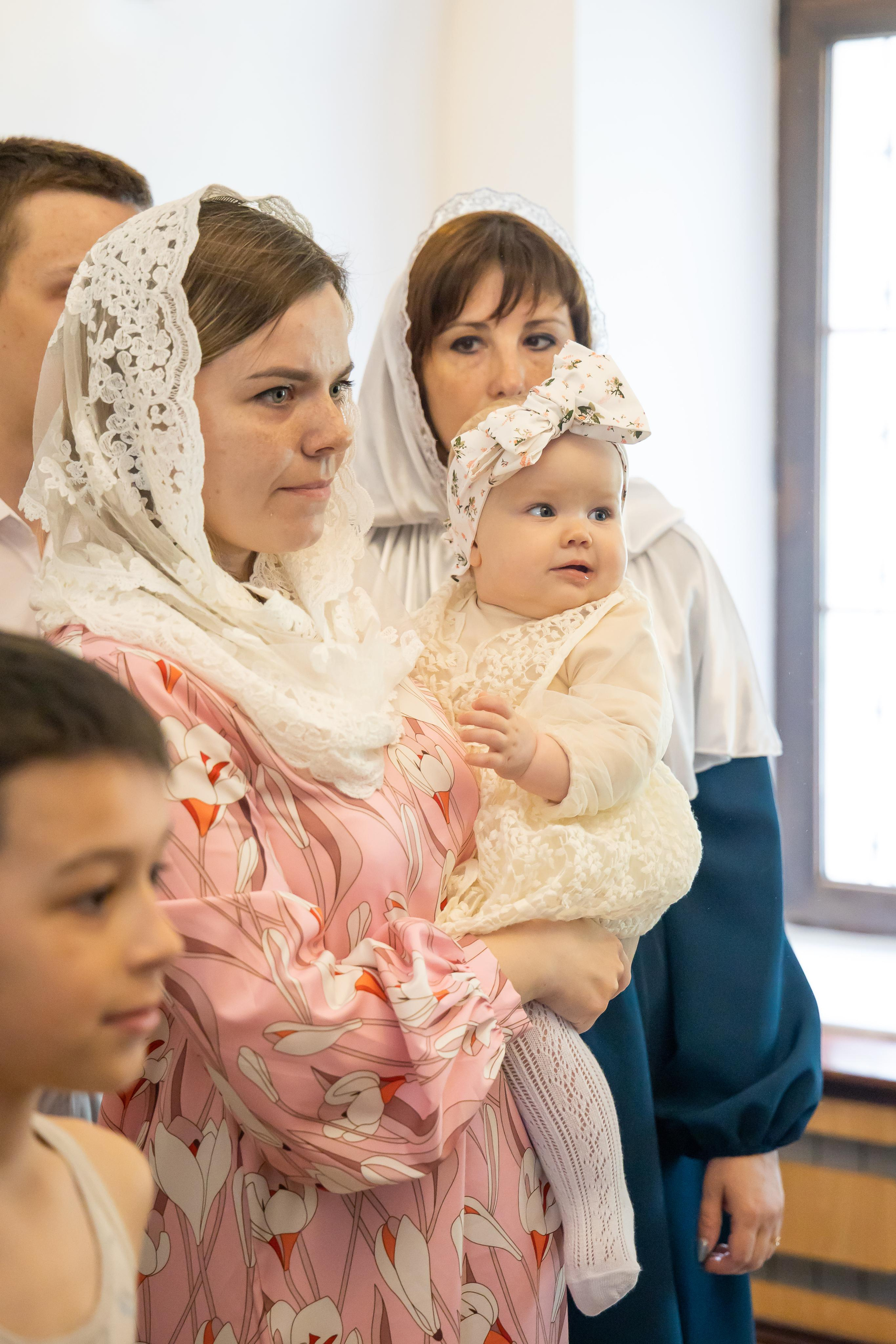 Крестины Валюши. Семейный и детский фотограф в городе Подолск МО Крылова Ирина
