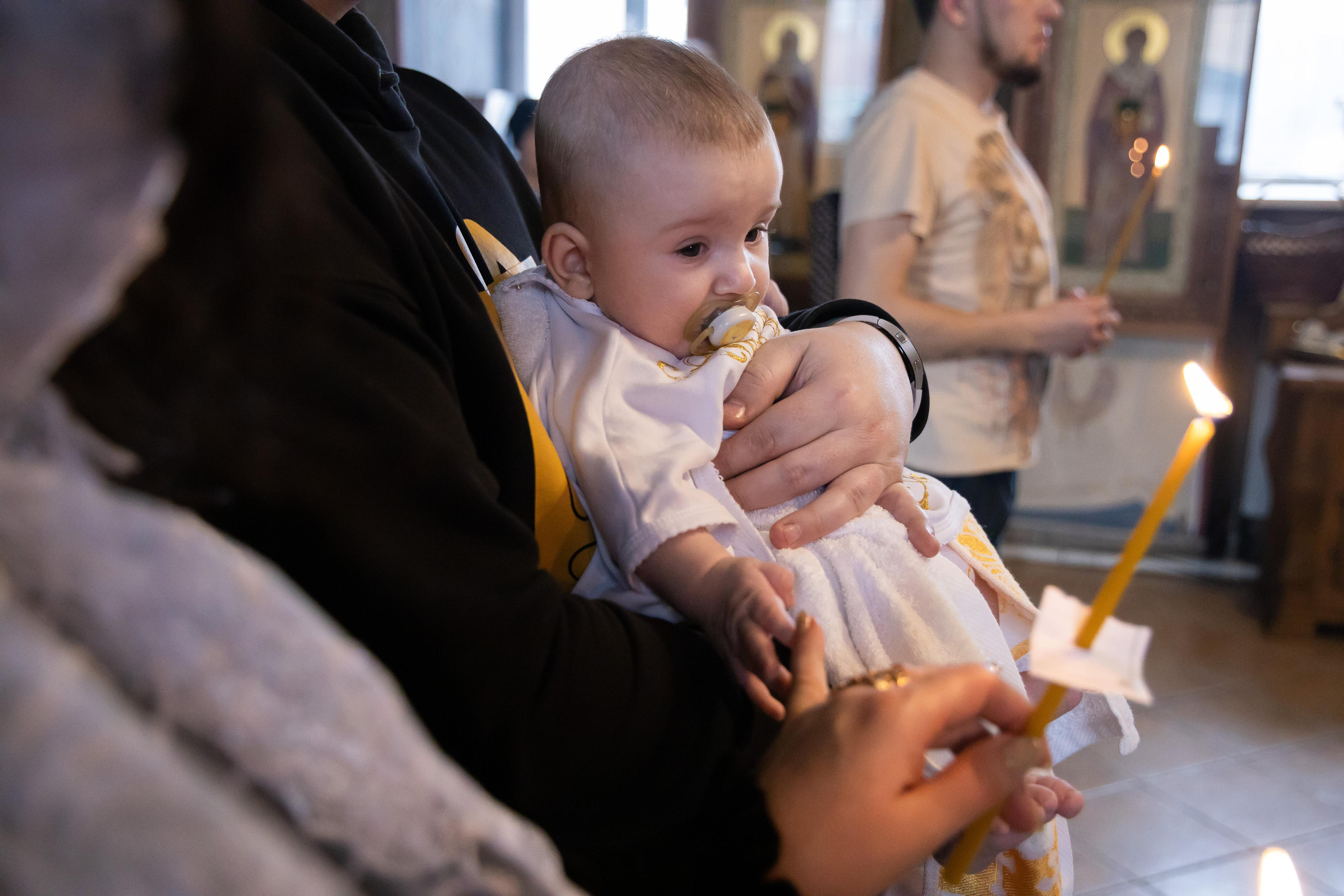 Крестины. Семейный и детский фотограф в городе Подолск МО Крылова Ирина