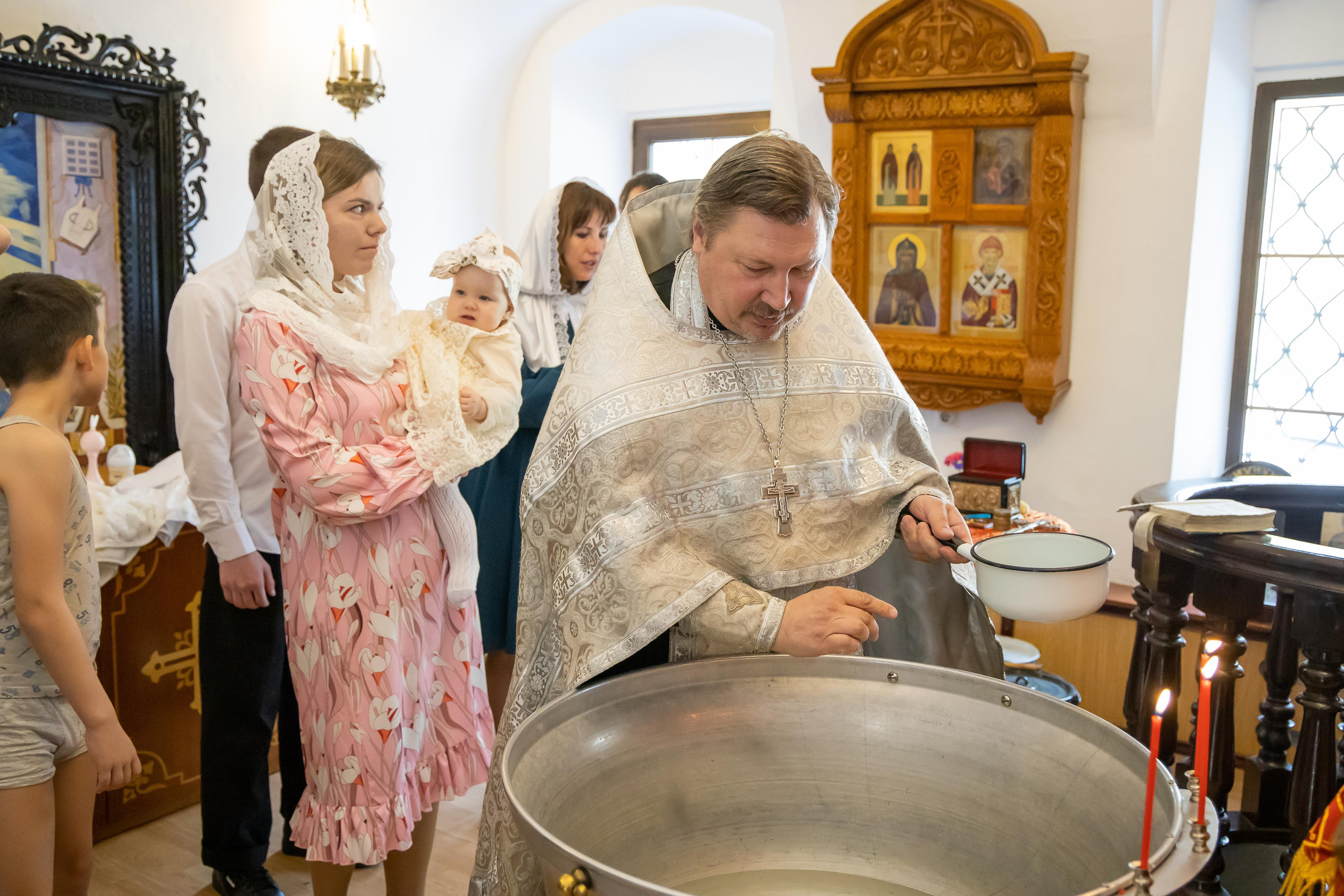 Крестины Валюши. Семейный и детский фотограф в городе Подолск МО Крылова Ирина