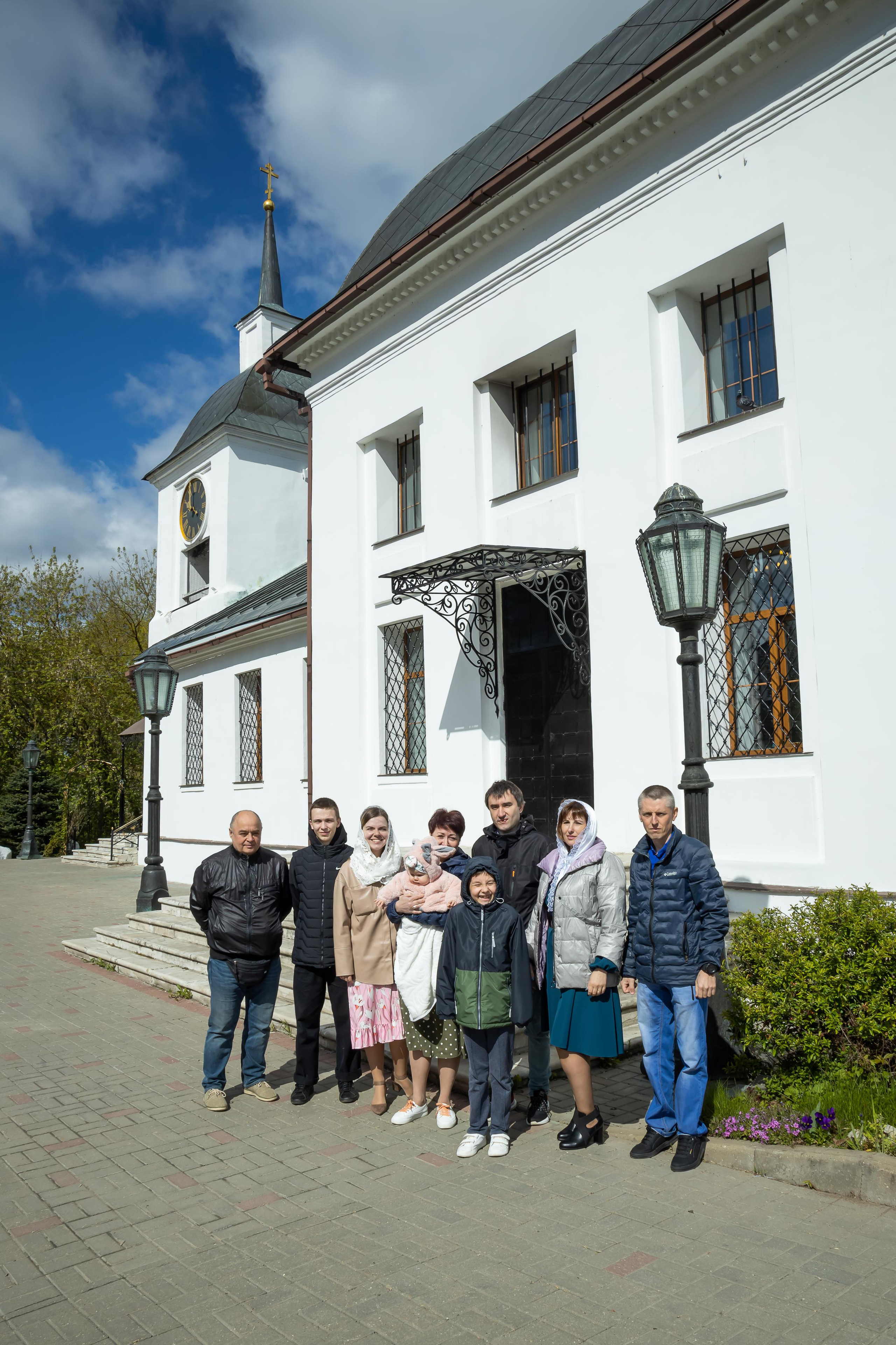 Крестины Валюши. Семейный и детский фотограф в городе Подолск МО Крылова Ирина