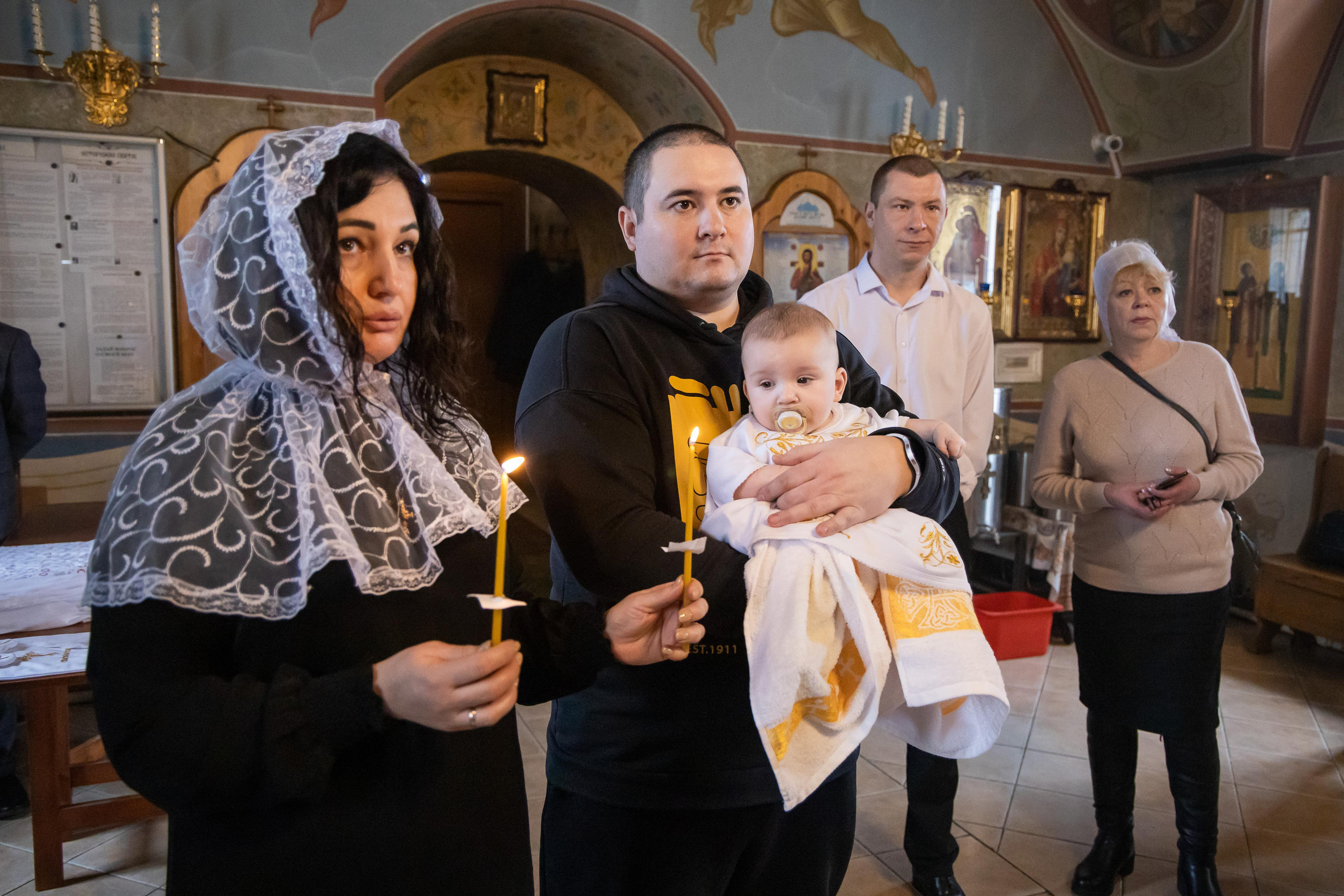 Крестины. Семейный и детский фотограф в городе Подолск МО Крылова Ирина