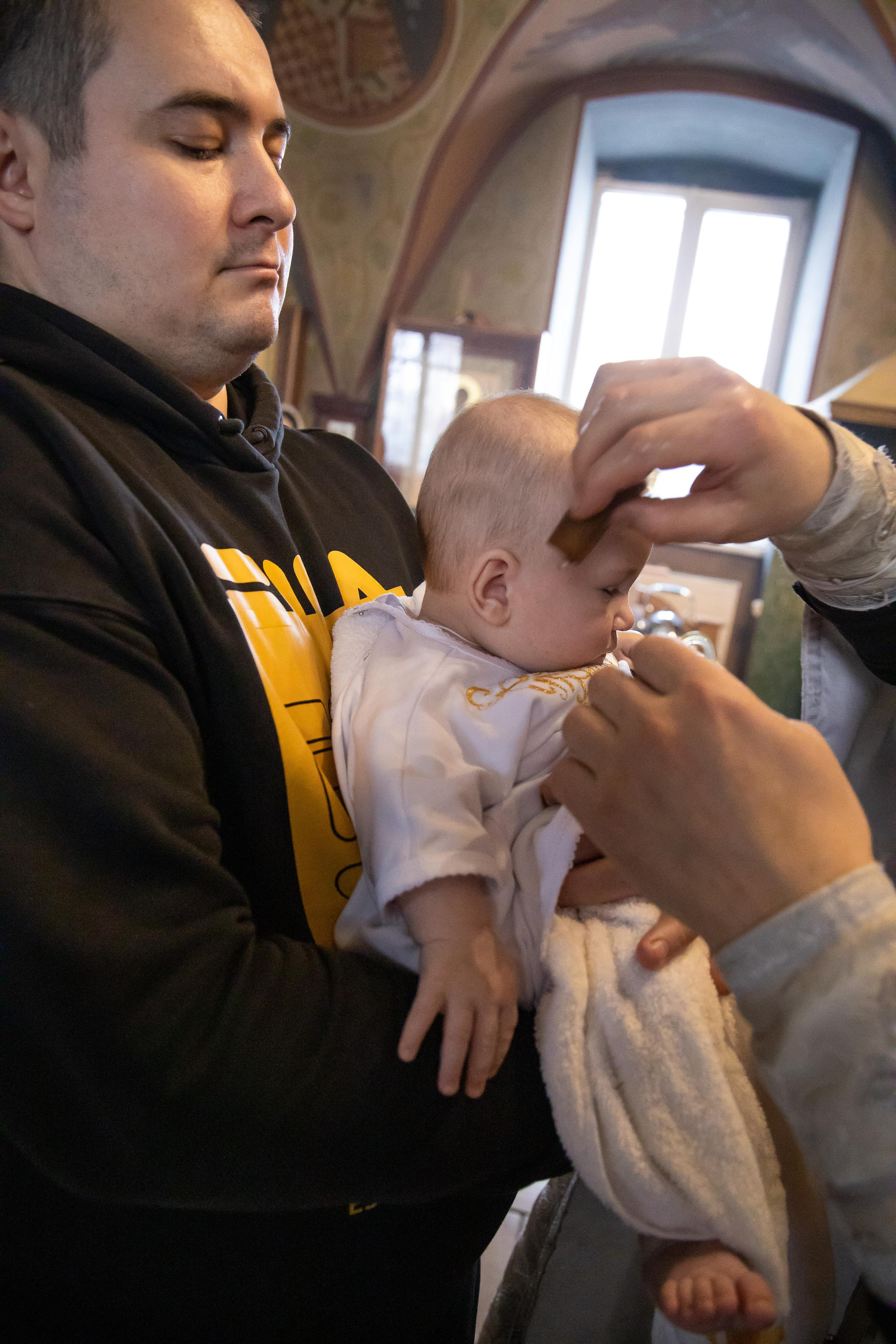 Крестины. Семейный и детский фотограф в городе Подолск МО Крылова Ирина