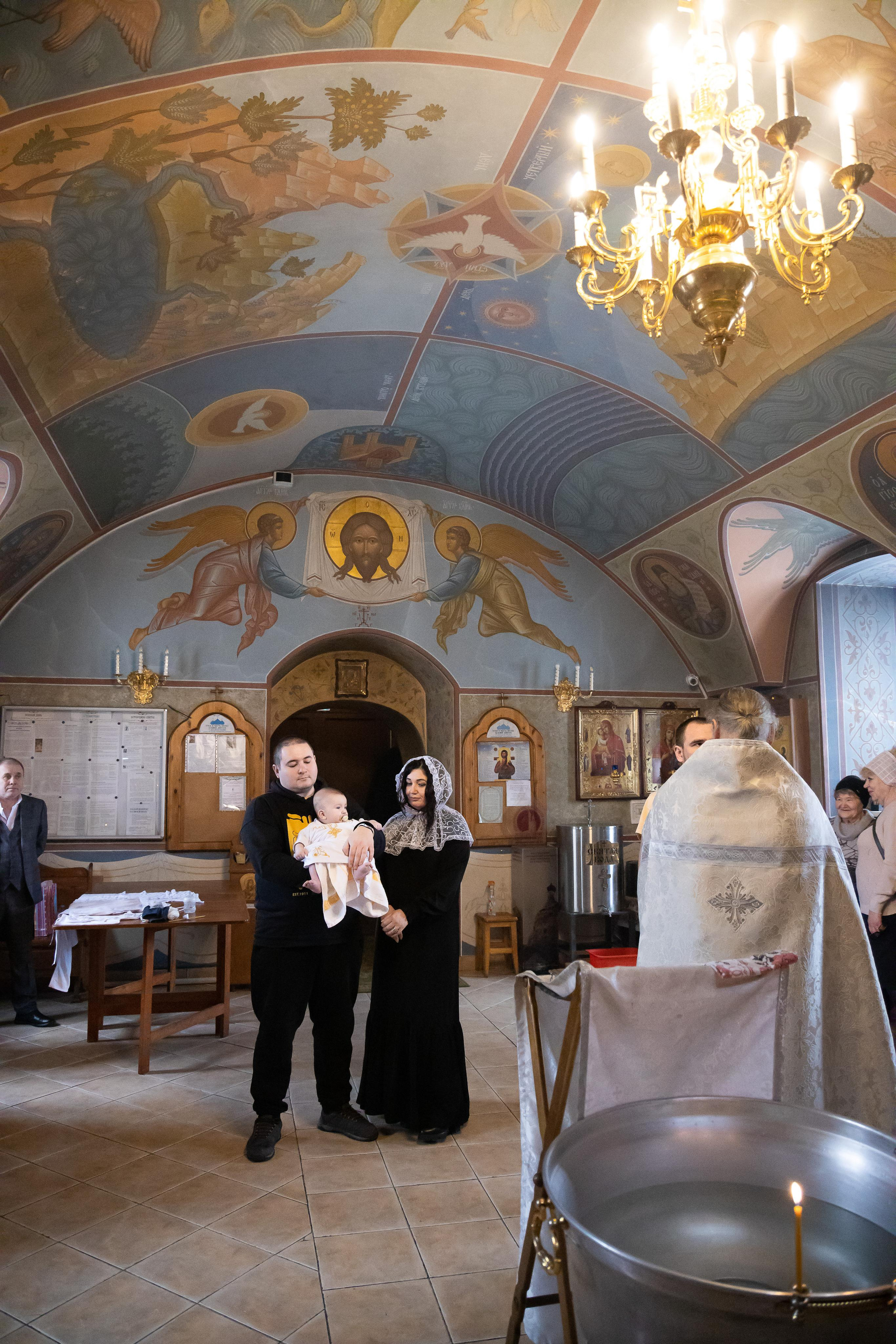 Крестины. Семейный и детский фотограф в городе Подолск МО Крылова Ирина