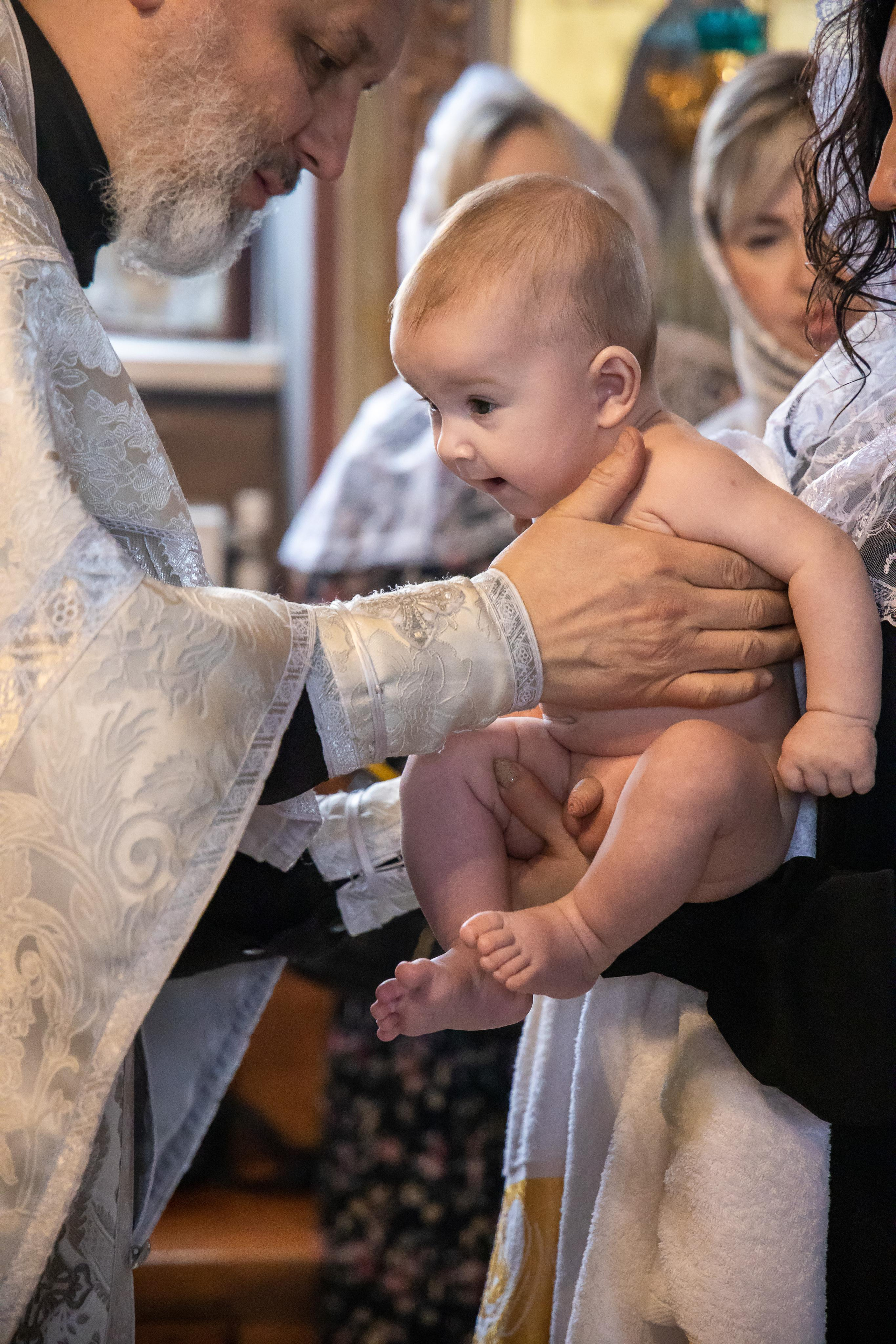 Крестины. Семейный и детский фотограф в городе Подолск МО Крылова Ирина