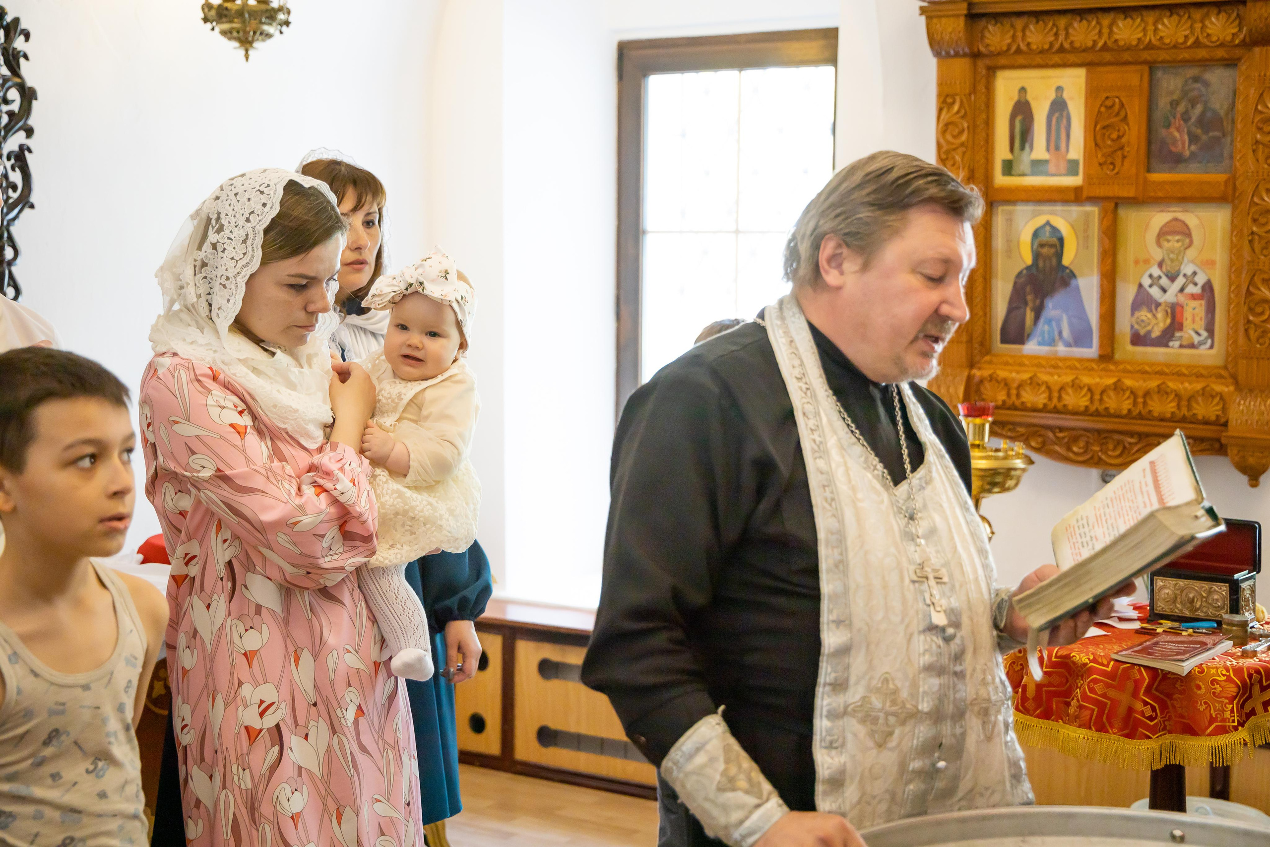 Крестины Валюши. Семейный и детский фотограф в городе Подолск МО Крылова Ирина