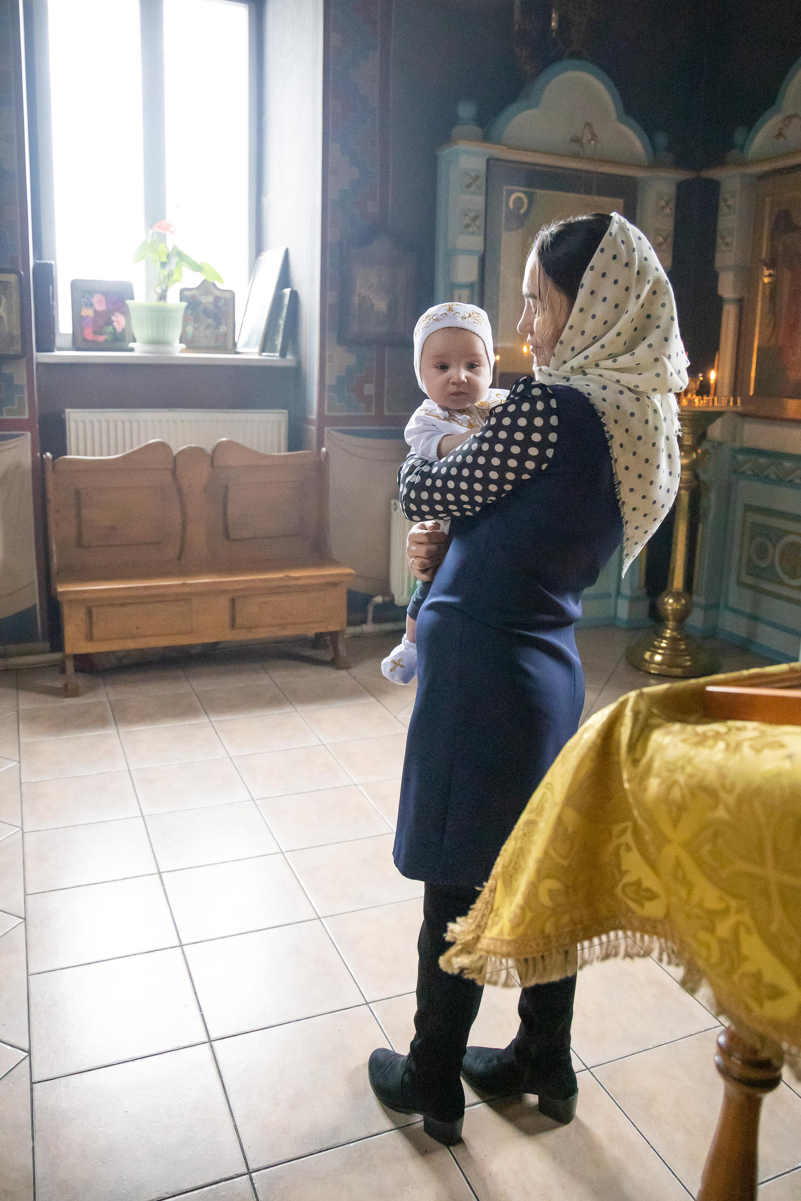 Крестины. Семейный и детский фотограф в городе Подолск МО Крылова Ирина