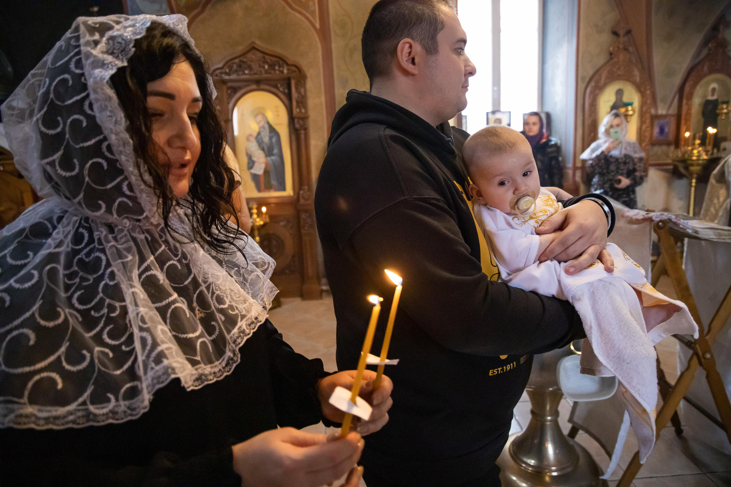 Крестины. Семейный и детский фотограф в городе Подолск МО Крылова Ирина