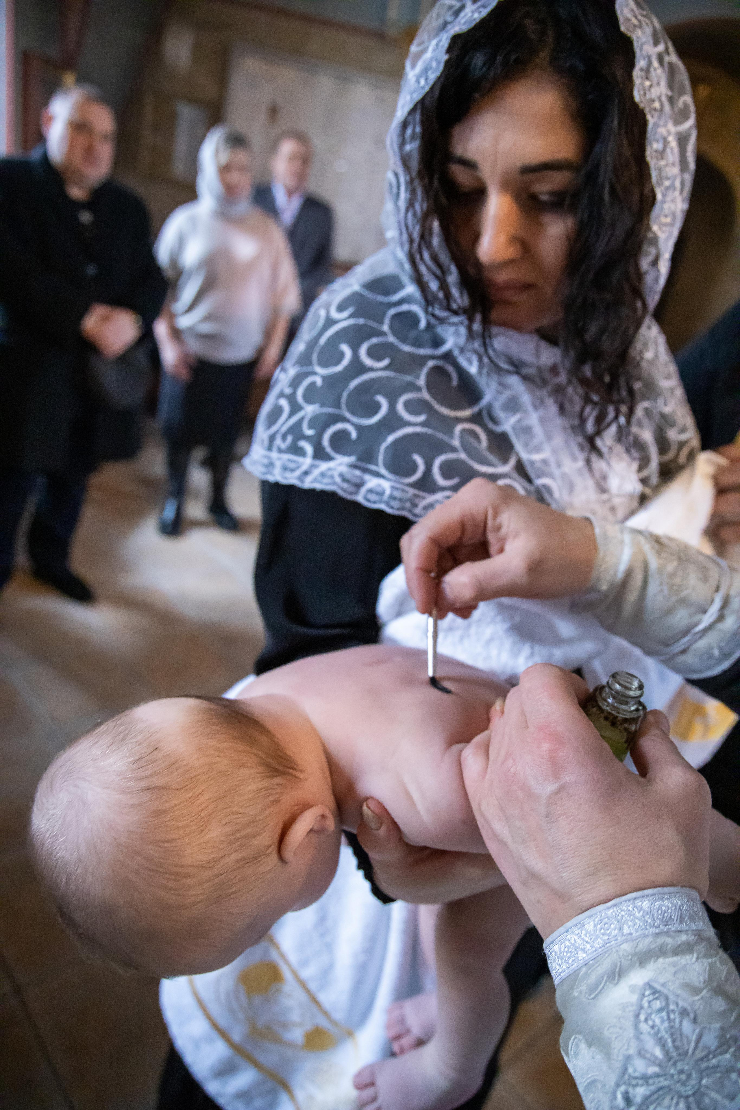 Крестины. Семейный и детский фотограф в городе Подолск МО Крылова Ирина