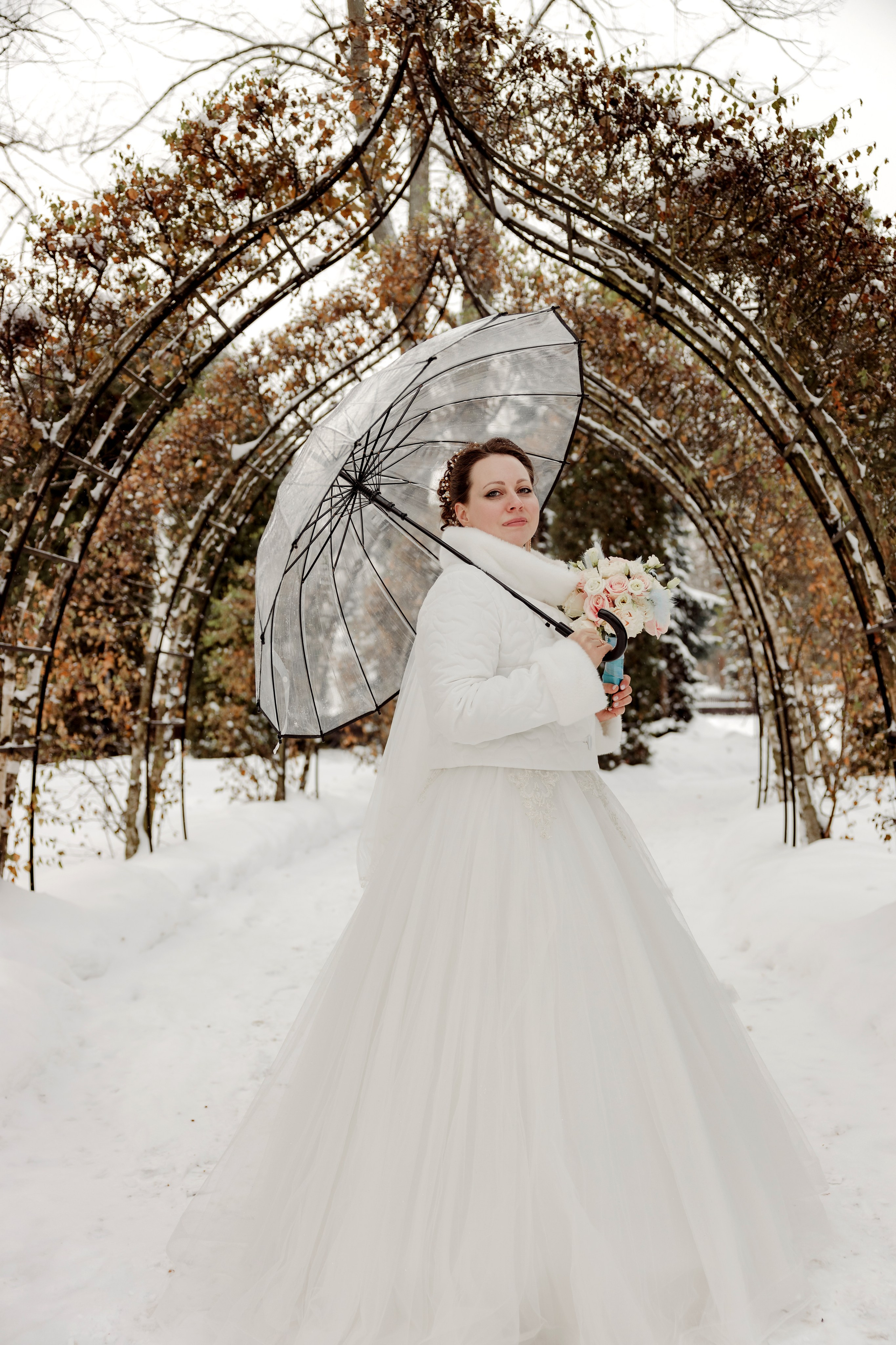 Зимняя свадьба Петергоф. Фотограф в Санкт-Петербурге Знаменская Ирина
