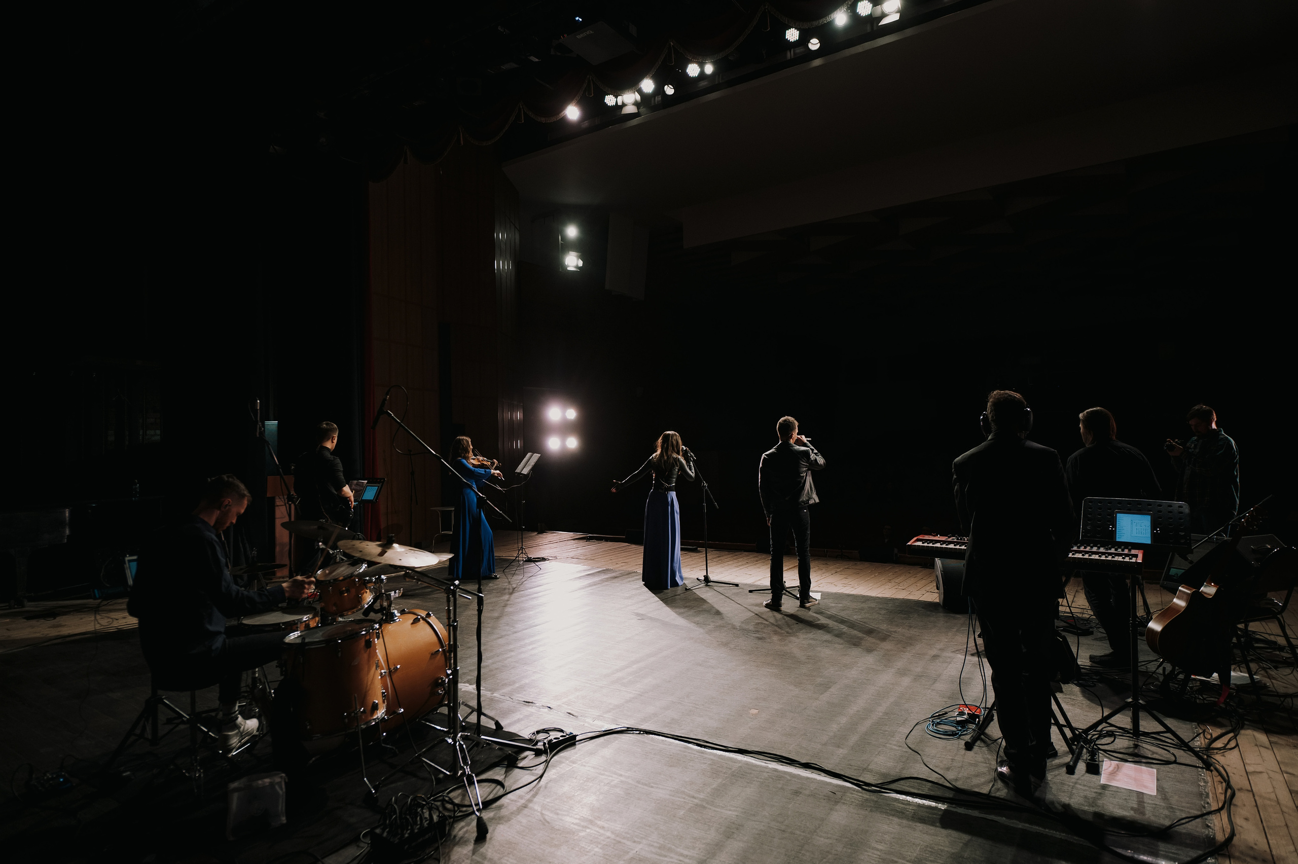 Концерт группы ASTRA VIVA в Звёздном городке. Свадебный и семейный фотограф Виктория Носачёва. Щелково, Москва и МО