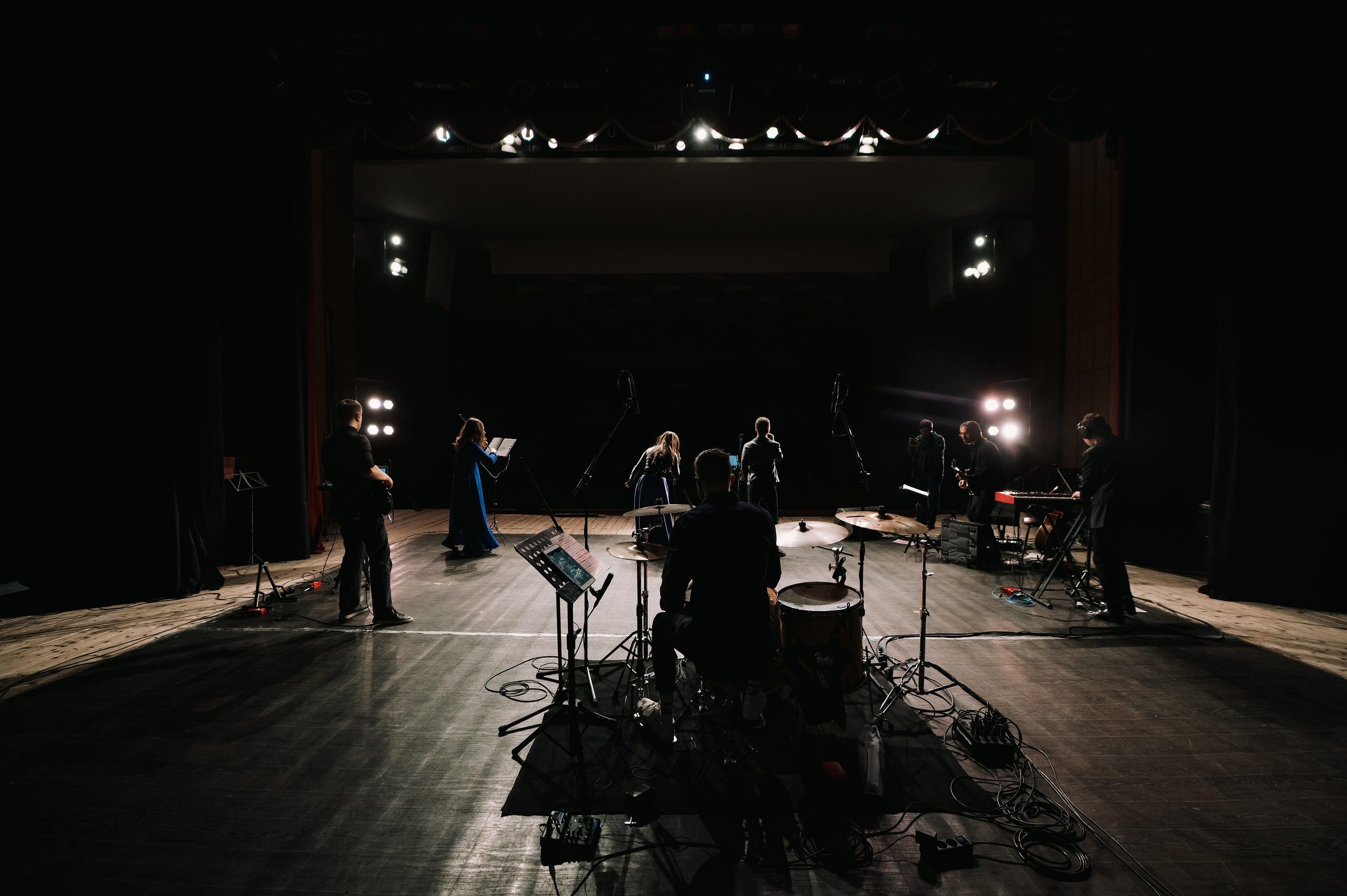 Концерт группы ASTRA VIVA в Звёздном городке. Свадебный и семейный фотограф Виктория Носачёва. Щелково, Москва и МО