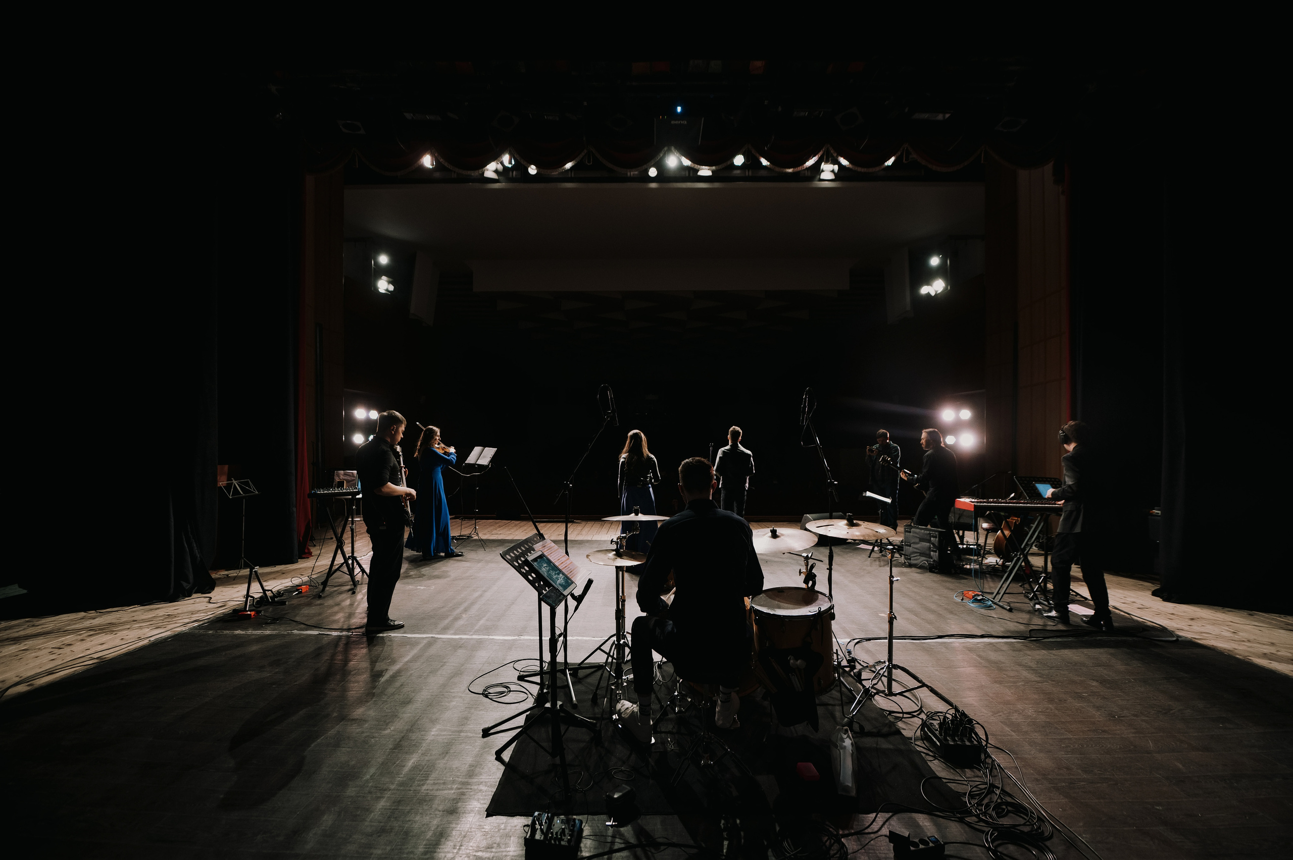 Концерт группы ASTRA VIVA в Звёздном городке. Свадебный и семейный фотограф Виктория Носачёва. Щелково, Москва и МО