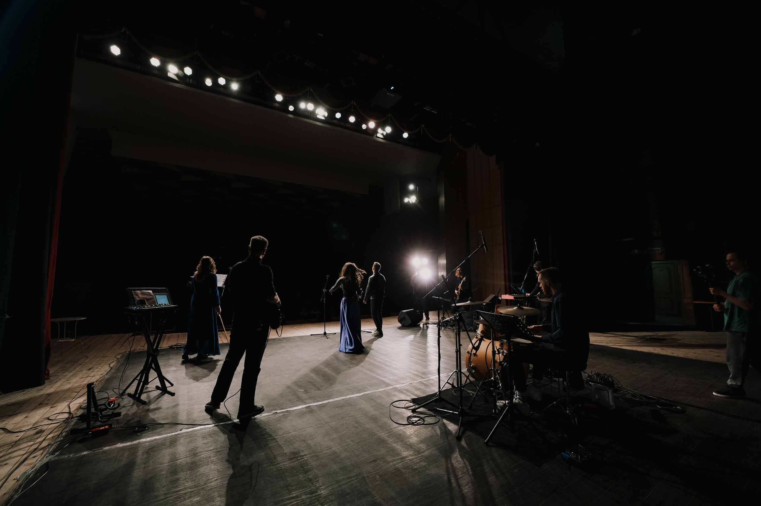 Концерт группы ASTRA VIVA в Звёздном городке. Свадебный и семейный фотограф Виктория Носачёва. Щелково, Москва и МО