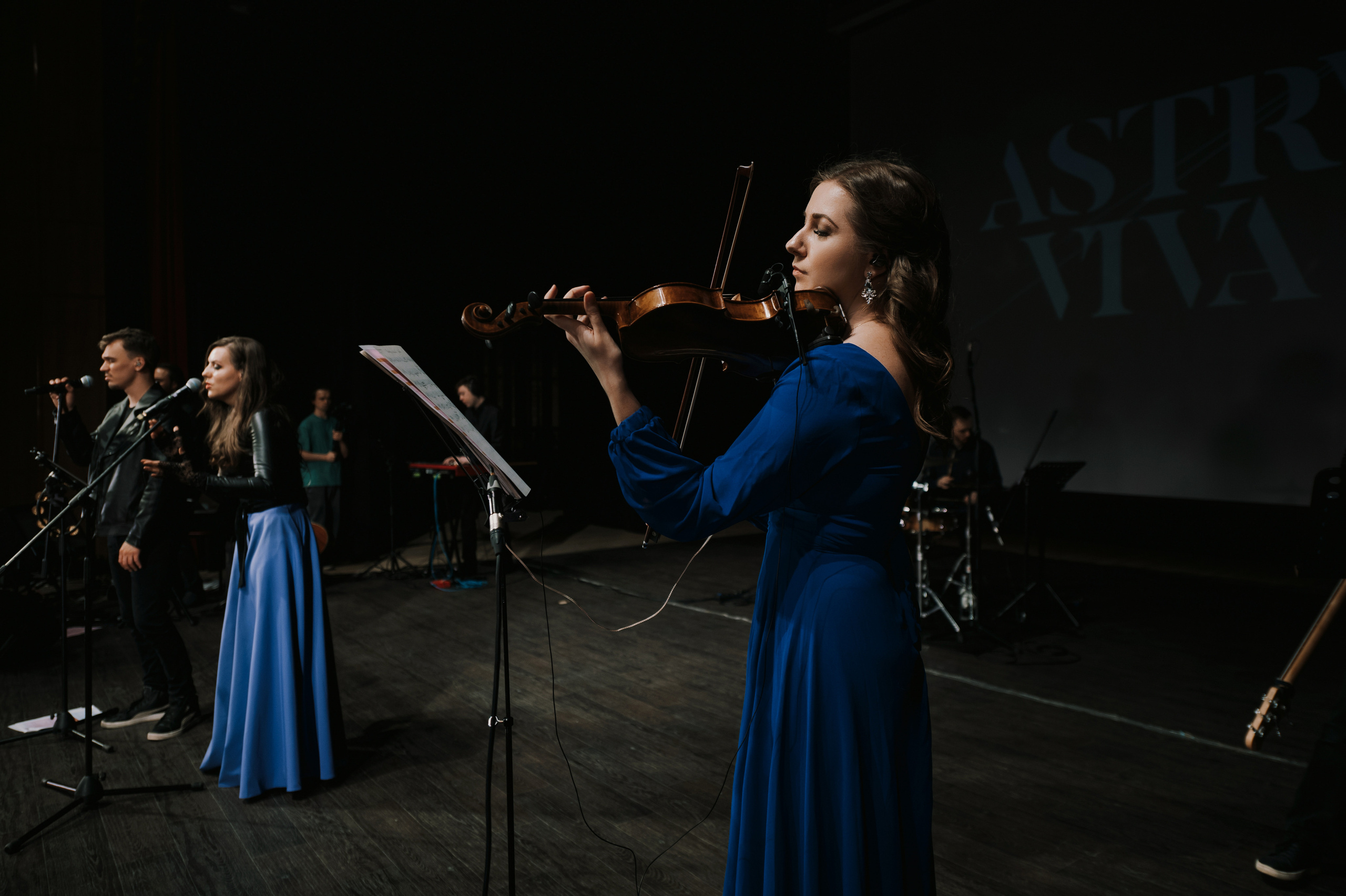 Концерт группы ASTRA VIVA в Звёздном городке. Свадебный и семейный фотограф Виктория Носачёва. Щелково, Москва и МО