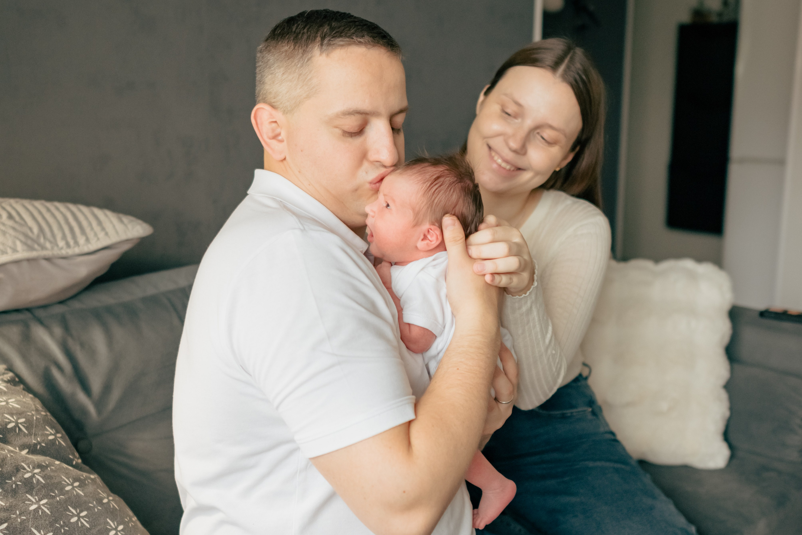 Домашняя фотоистория. Кира. Фотограф новорожденных в Норильске Виктория Шагалиева