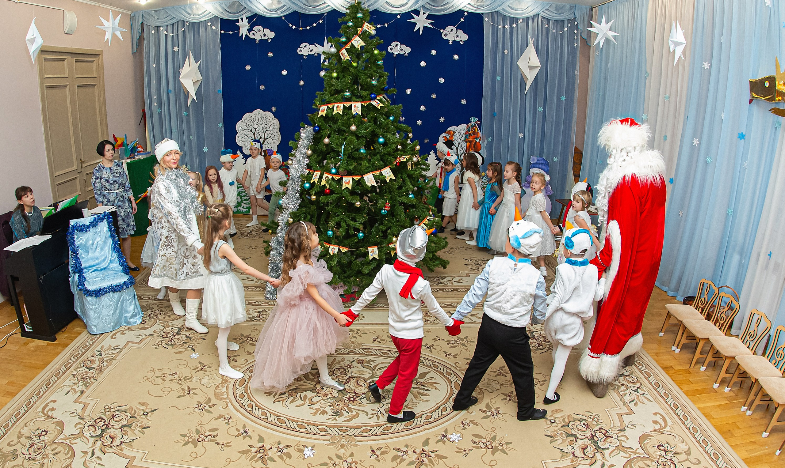 Новый год в детском саду. Свадебный, семейный, детский фотограф в Санкт-Петербурге