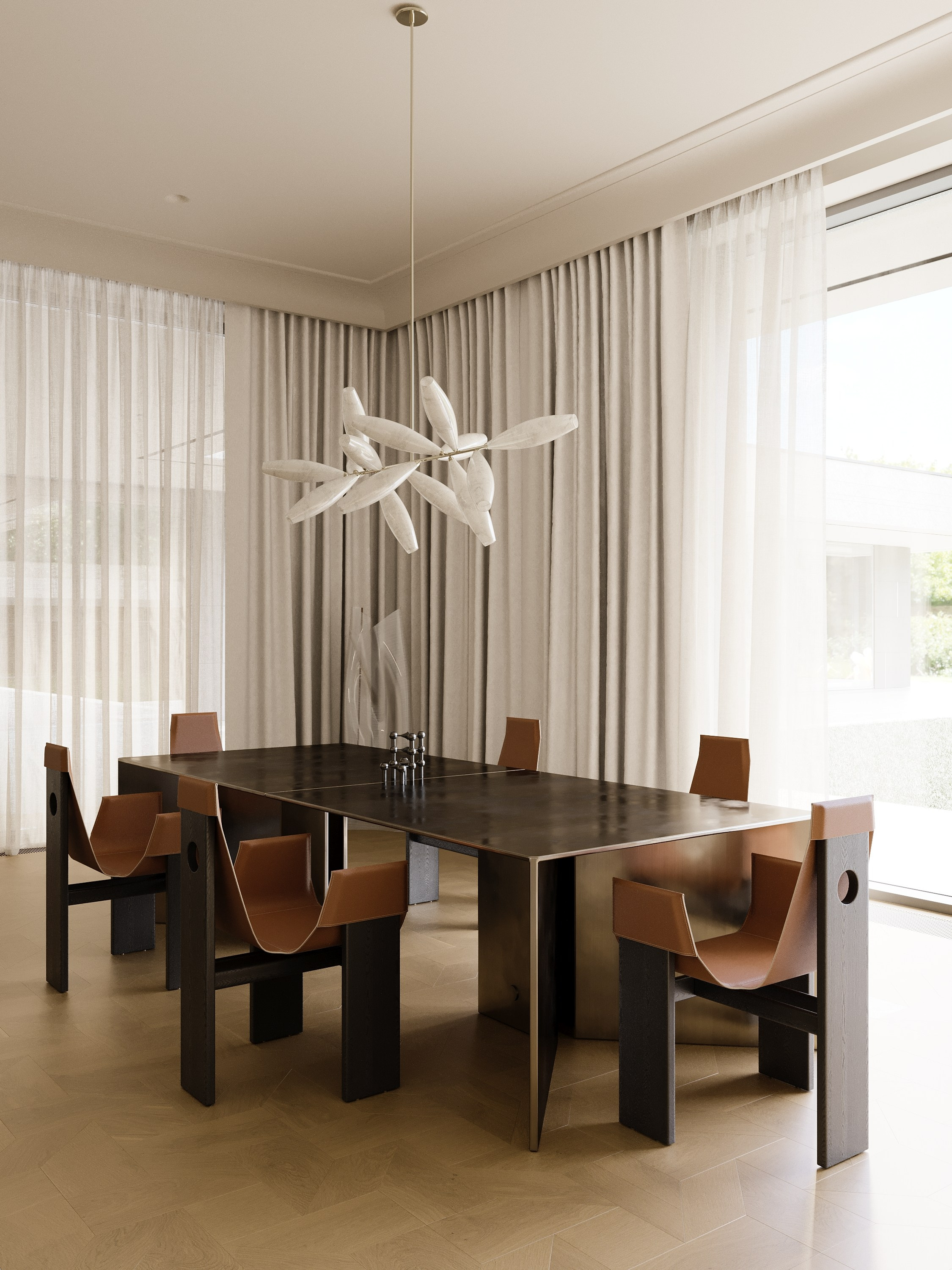 VILLA MADISON /1250 sq m /25'. Интерьерное ателье numéro а