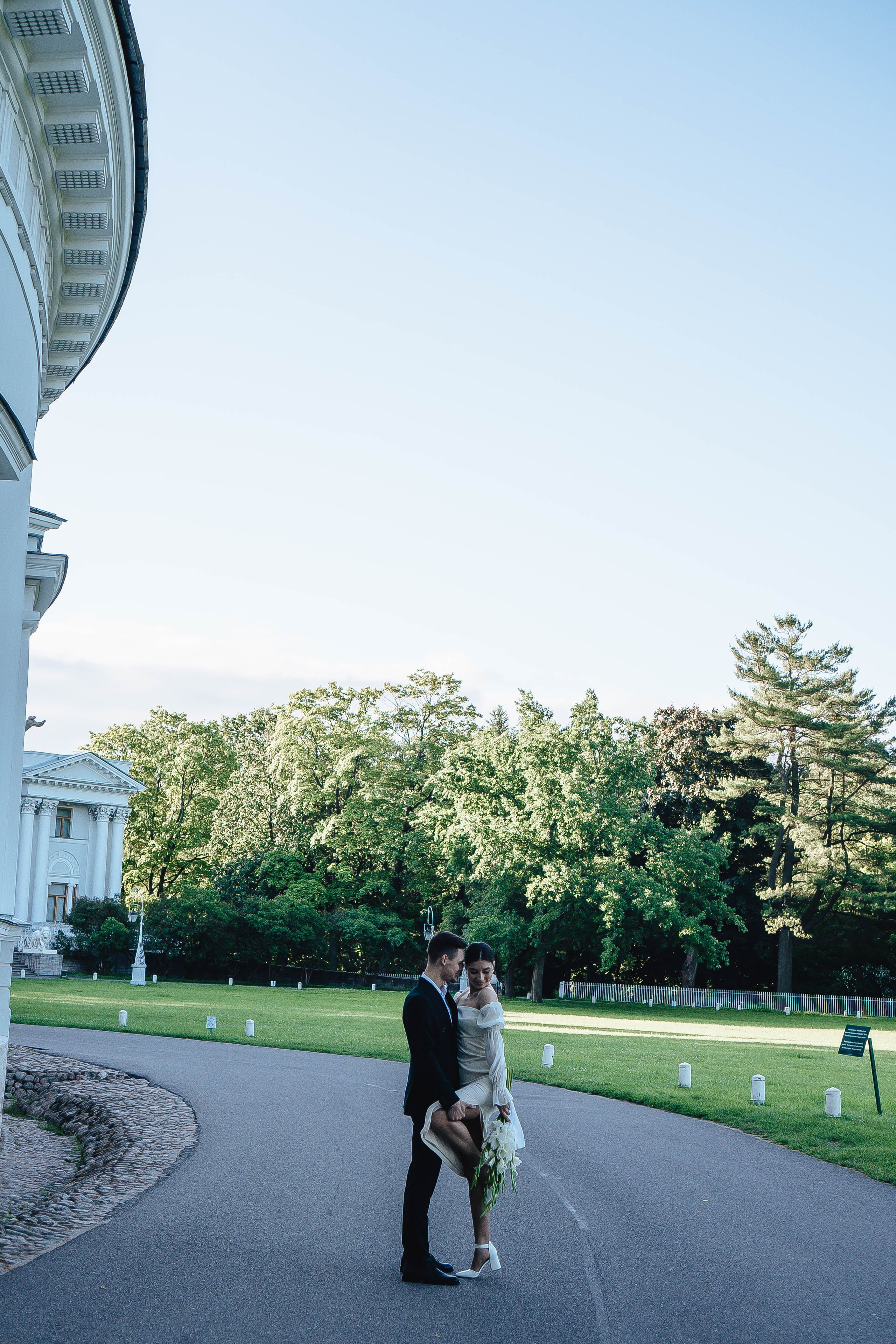 СВАДЕБНАЯ СЬЕМКА НА РАССВЕТЕ НА ЕЛАГИНОМ ОСТОРОВЕ. Профессиональный фотограф, Санкт-Петербург — Виктория Богомолова