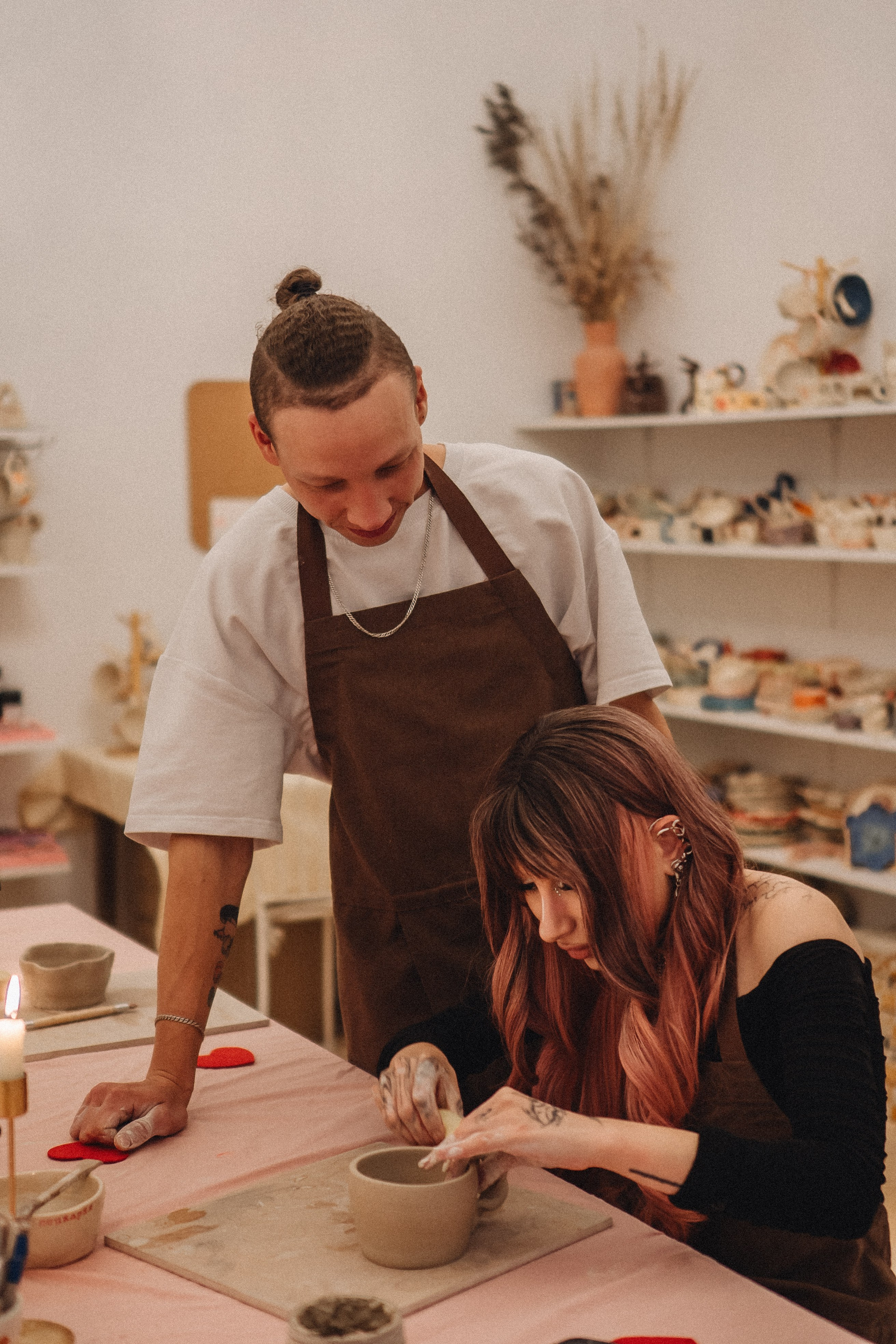 СВИДАНИЕ В ГОНЧАРНОЙ МАСТЕРСКОЙ. Профессиональный фотограф, Санкт-Петербург — Виктория Богомолова