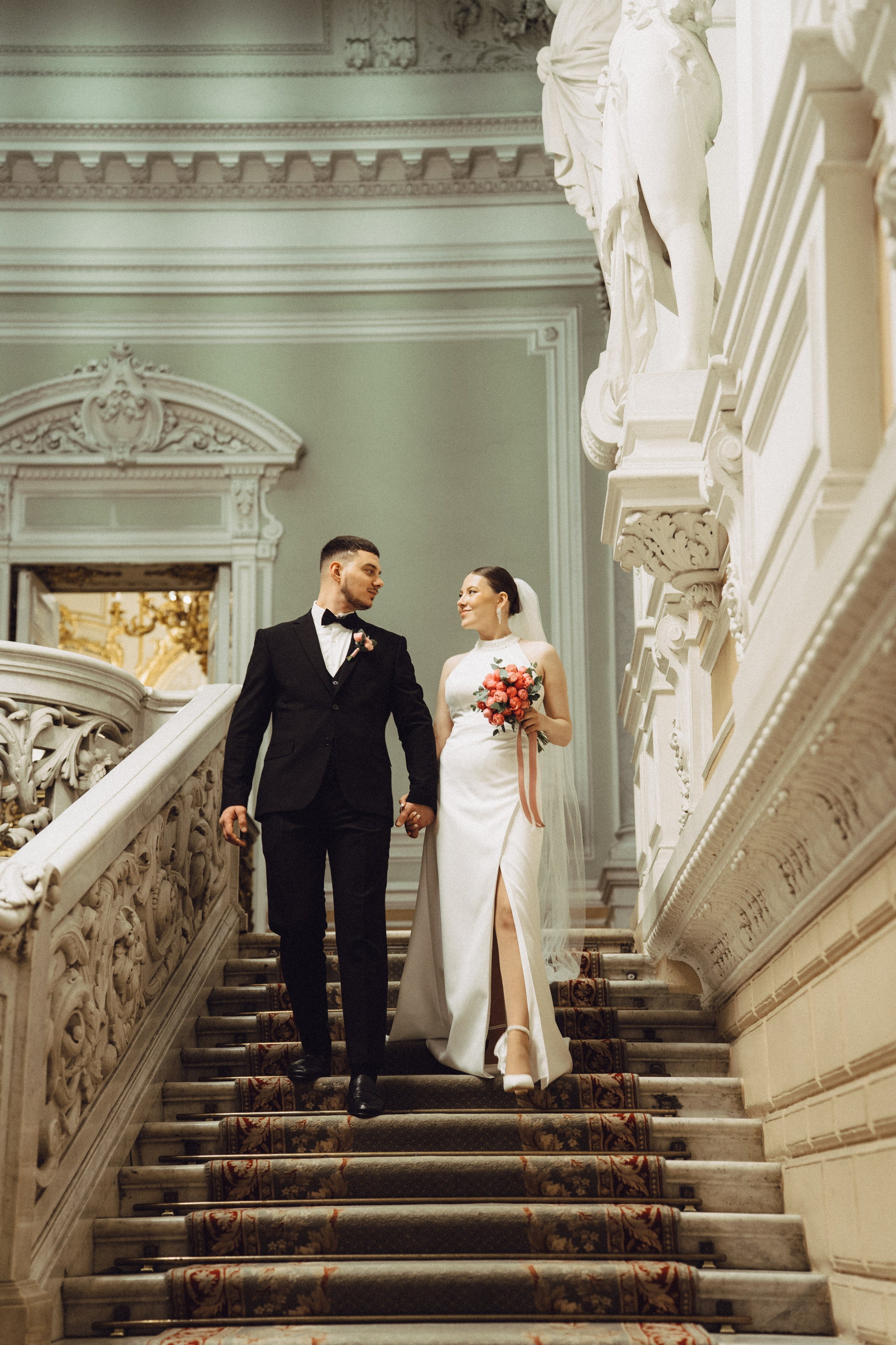 СВАДЕБНАЯ СЬЕМКА В ПЕВОМ ДВОРЦЕ БРАКОСОЧЕТАНИЯ. Профессиональный фотограф, Санкт-Петербург — Виктория Богомолова