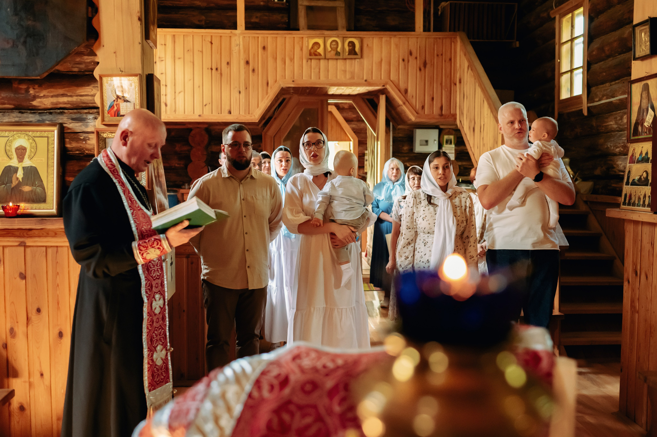 Фотосессия крещения детей. Фотограф в Кирове Инна Софронова