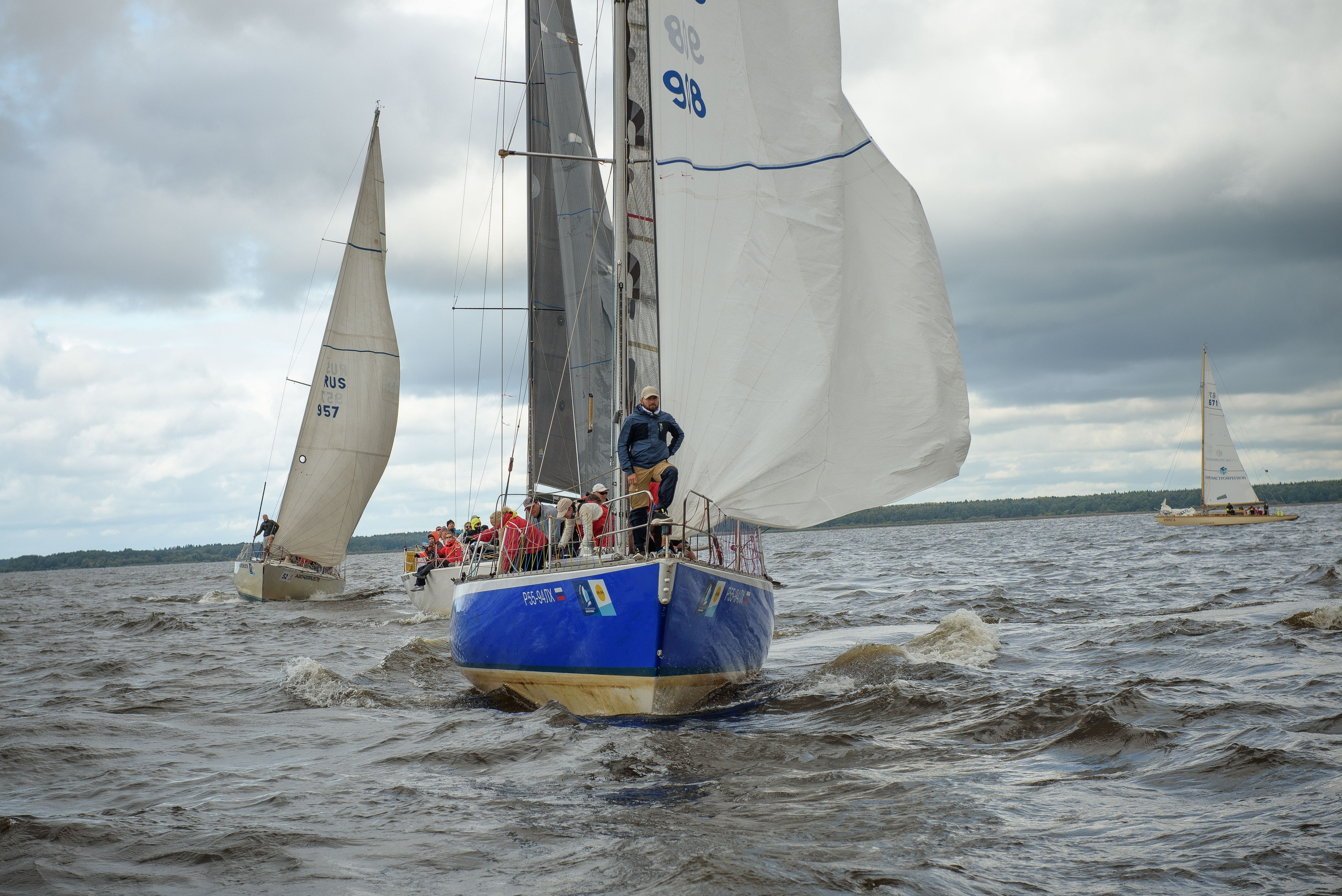 Яхтинг. Фотограф Дмитрий Потатуев