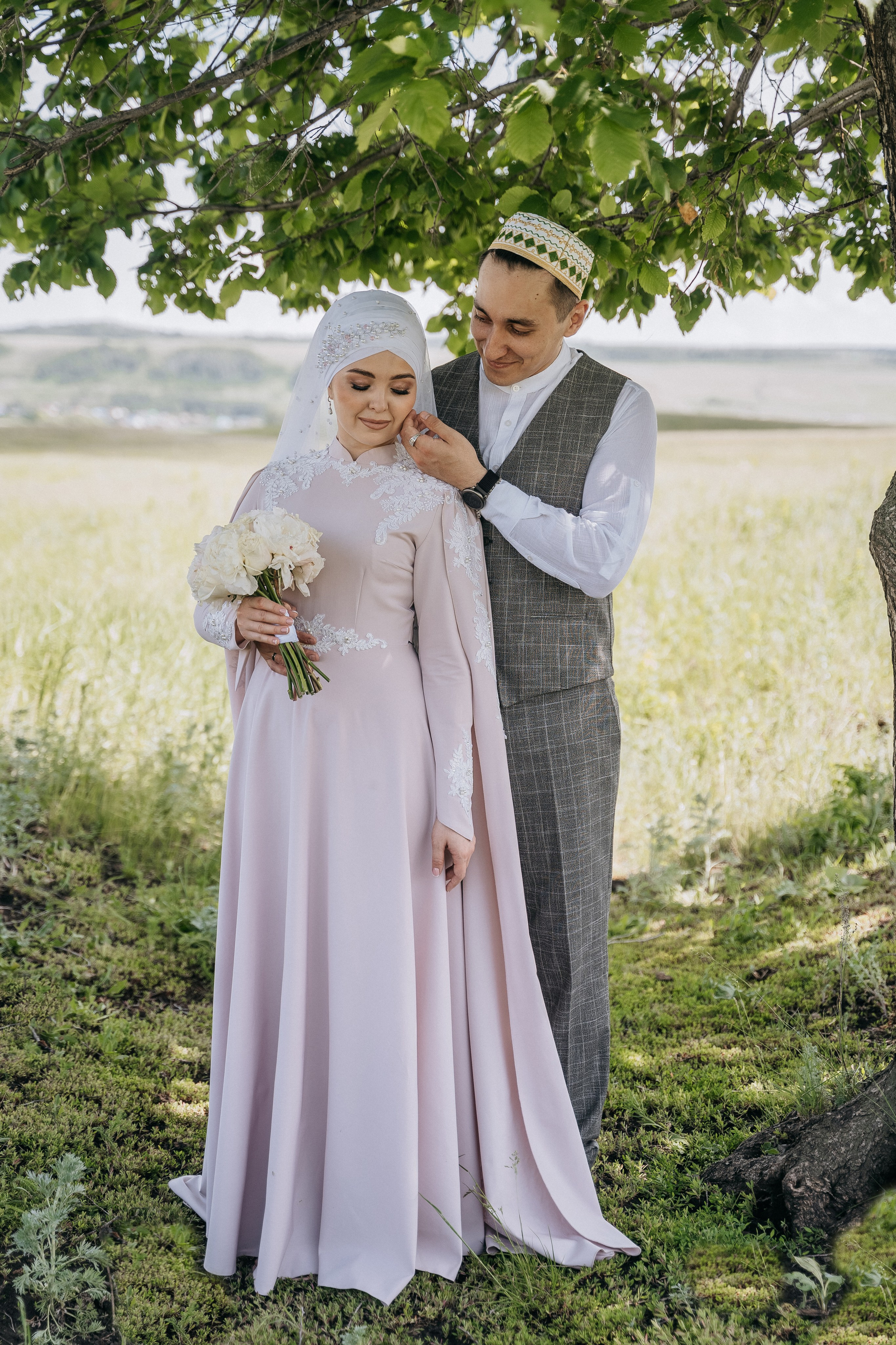 Асхат и Аделия. Свадебный семейный фотограф Ксения Божко Уфа Раевка никах в Нарыстау