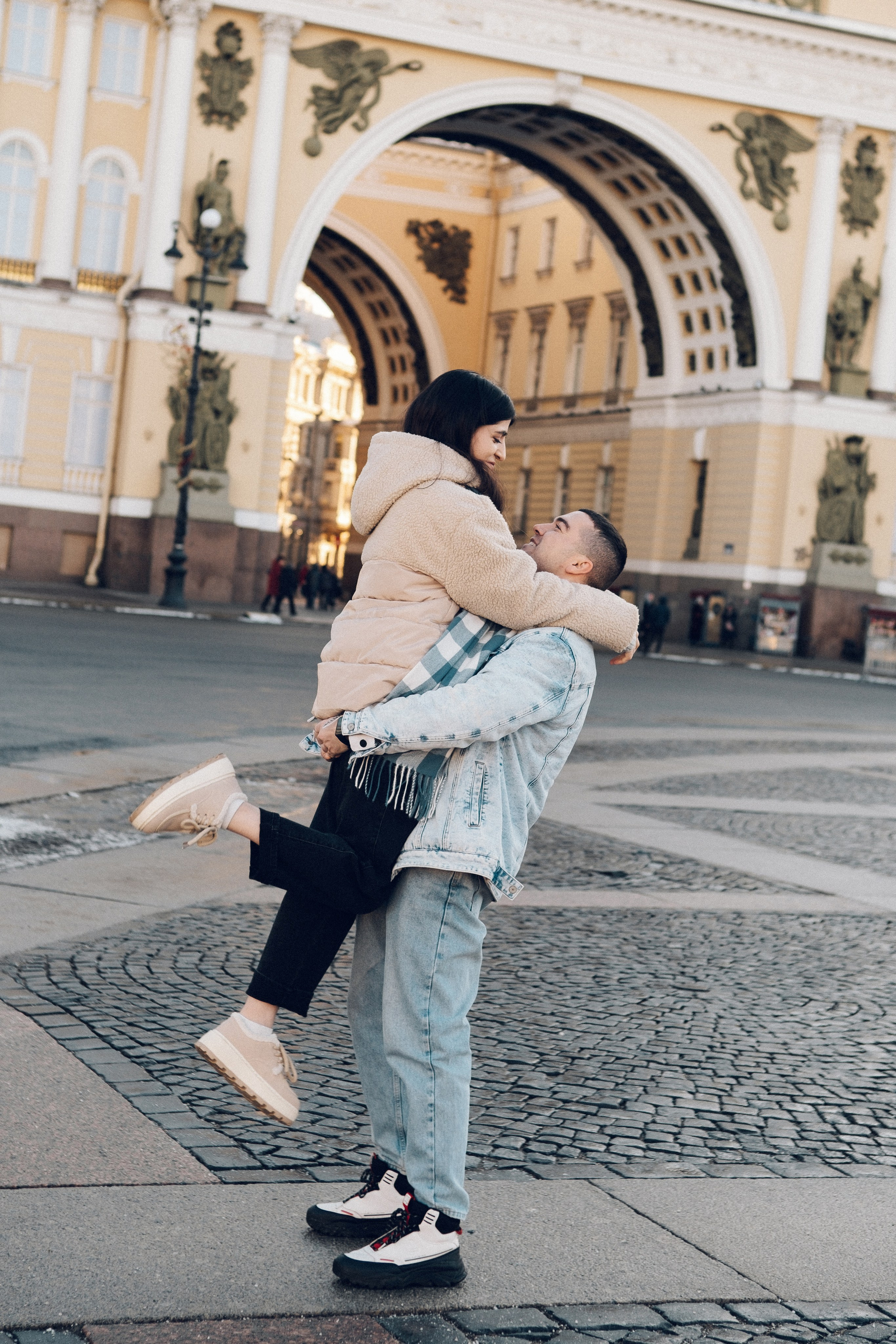 От Дворцовой к Исаакиевскому (зима). Фотограф в Санкт-Петербурге Кристина Брянская
