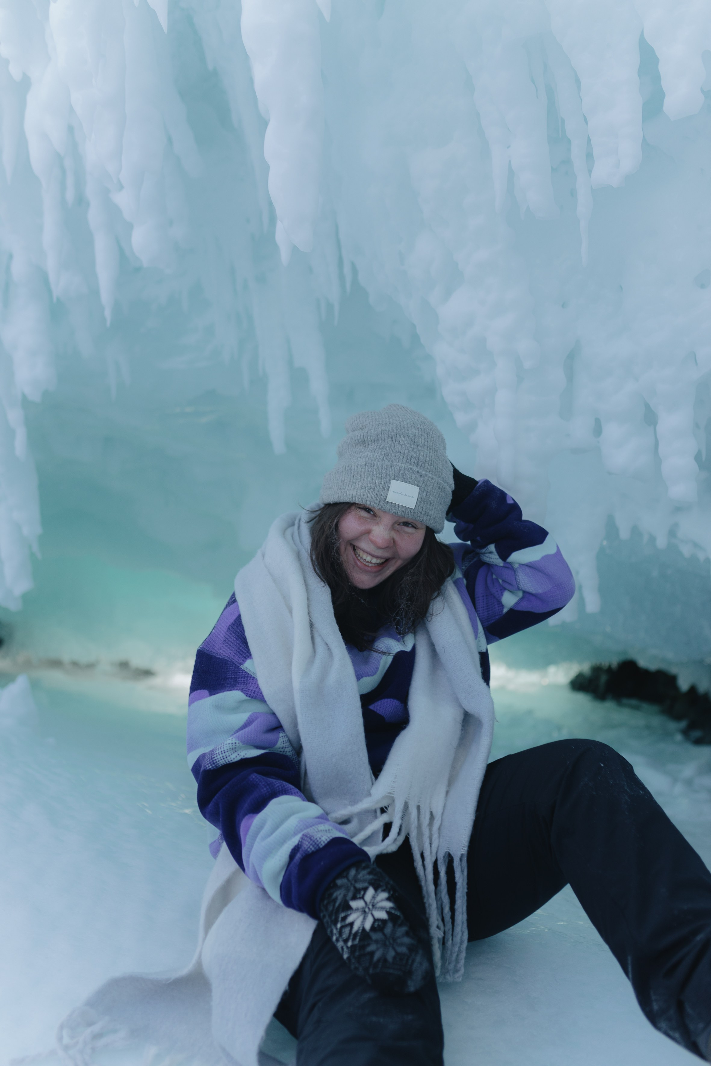 Лёд Байкала. Фотограф Ольхон/ Индия, Регина