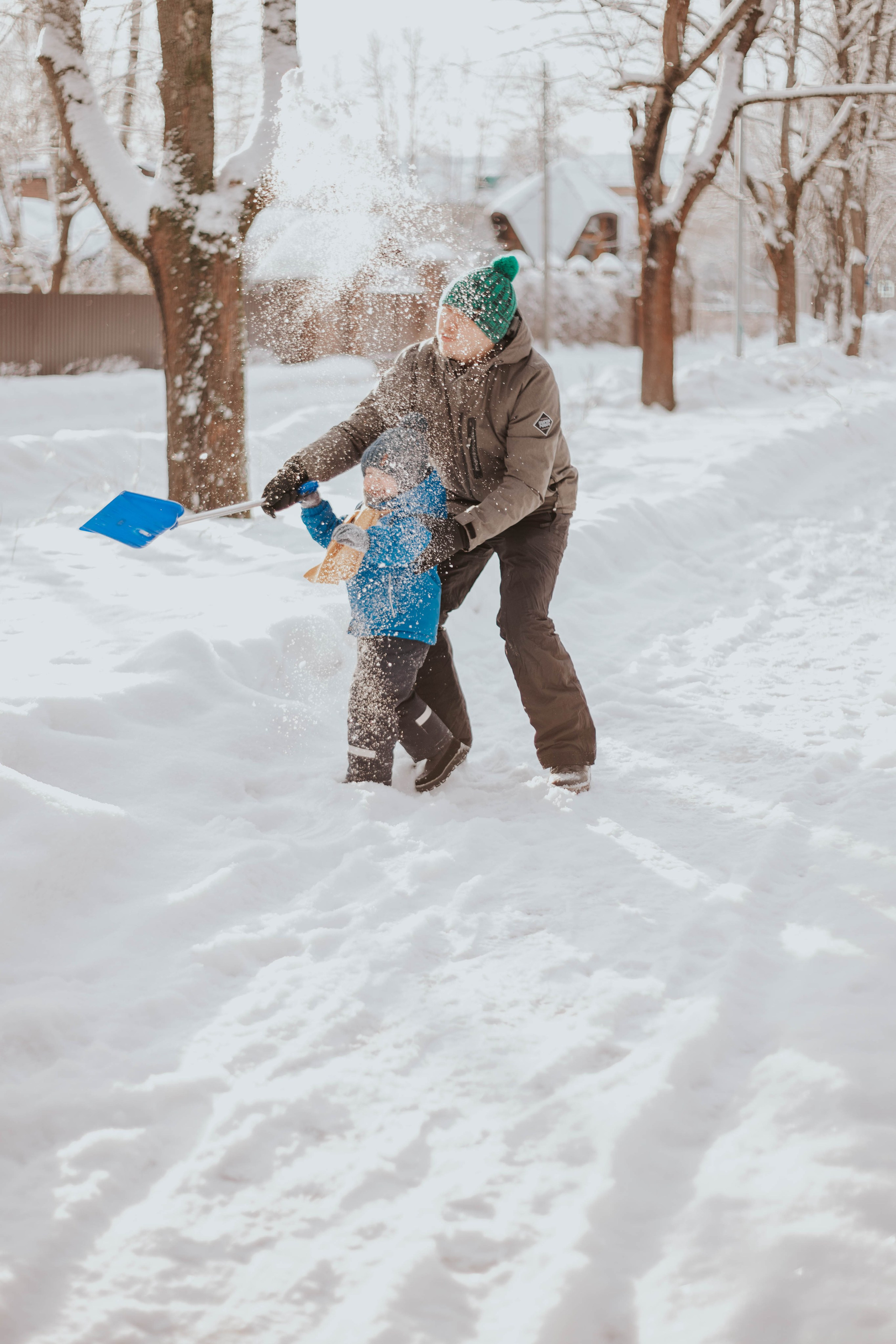 Детская зимняя прогулка. Фотограф Ногинск | Черноголовка Ева Быковских