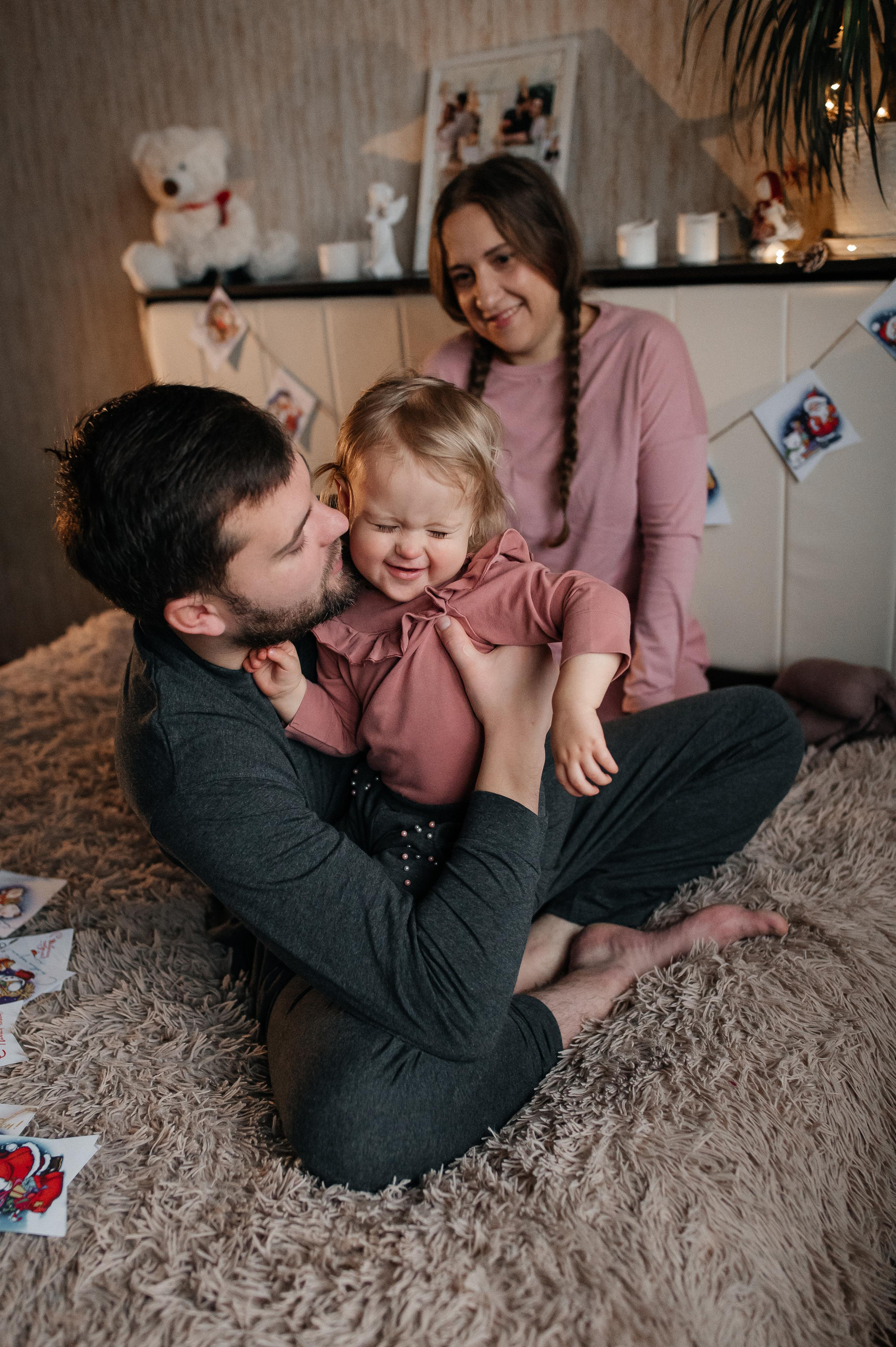 Тёплая предновогодняя серия. Семейный фотограф. Lifestyle. Москва. Анастасия Михайлова