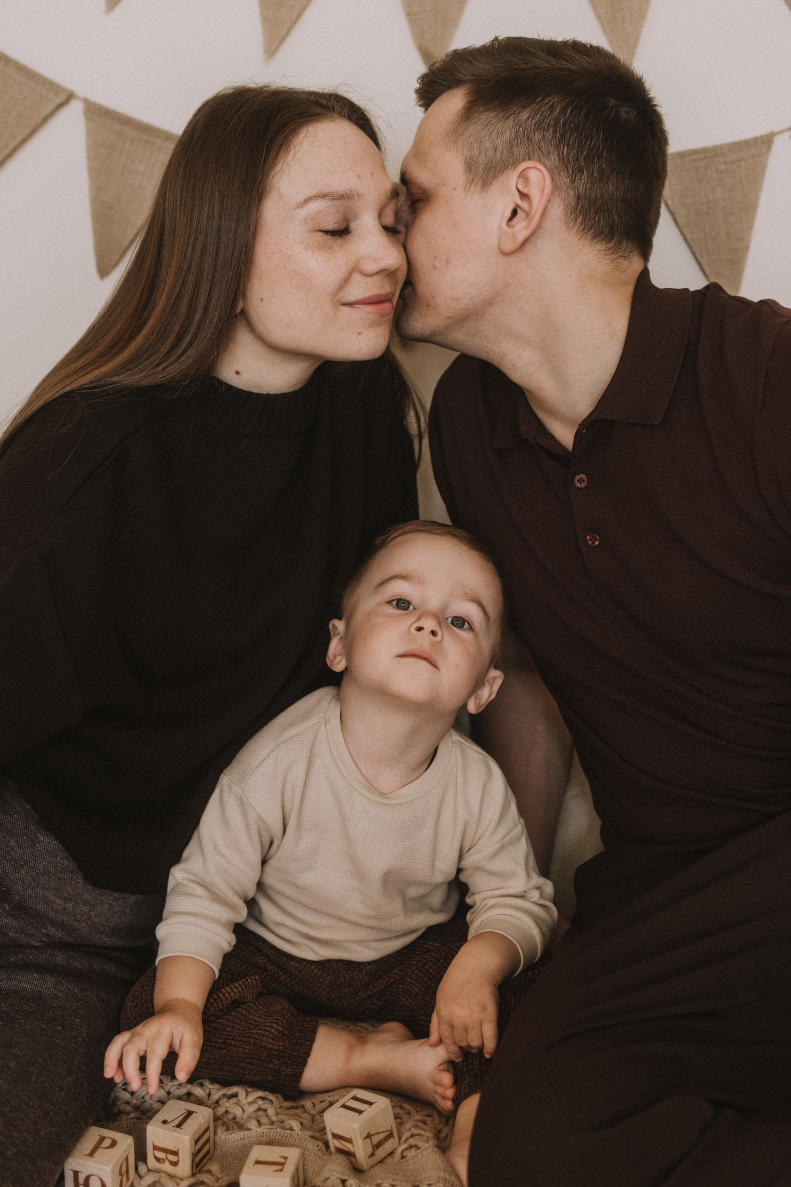 Максим, Алина, Савелий. Фотограф Нижний Новгород