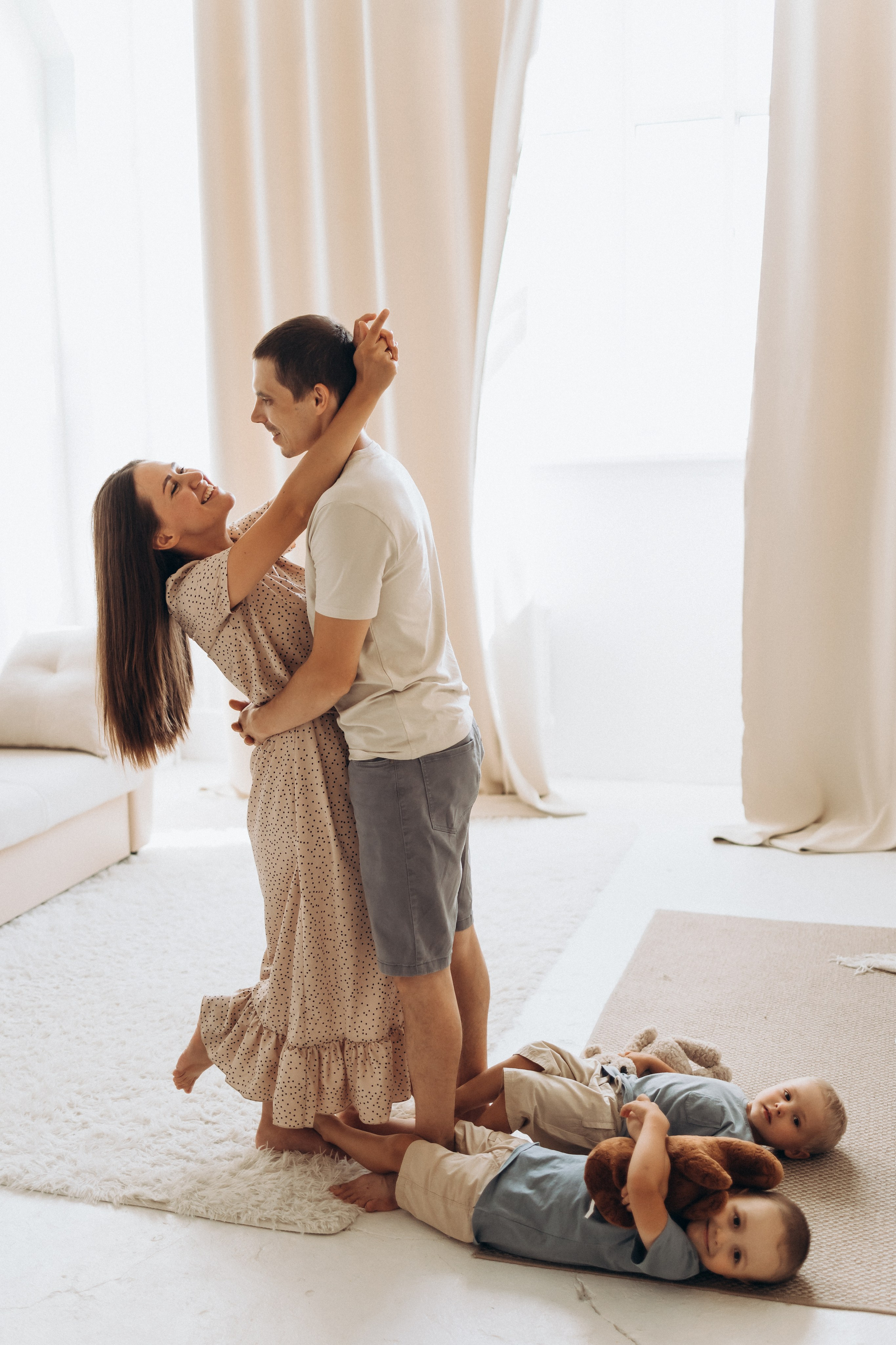 Александр, Екатерина, Роман и Дмитрий. Фотограф Нижний Новгород