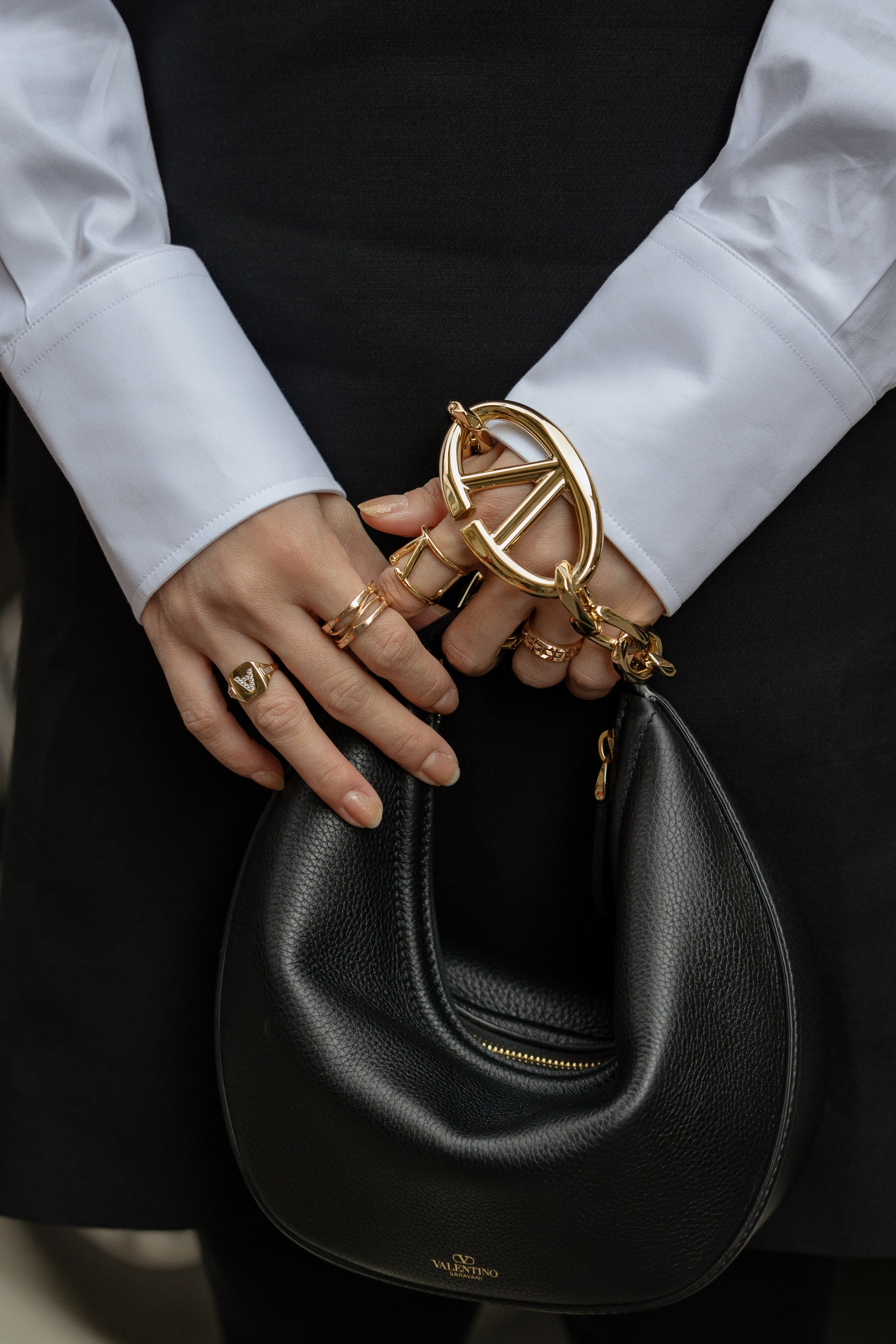 VALENTINO PFW WOMENSWEAR FALL-WINTER 24/25. Photographer in Milan Ivan Goncharov