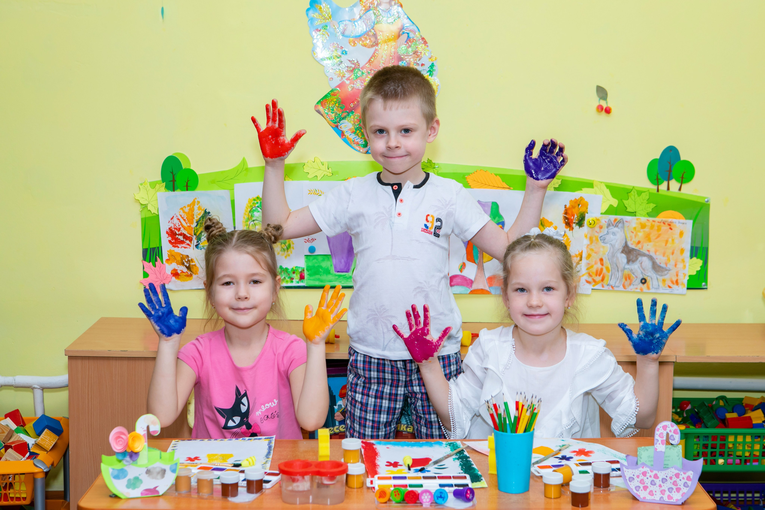 Съемка в детском саду. Выпускные фотокниги