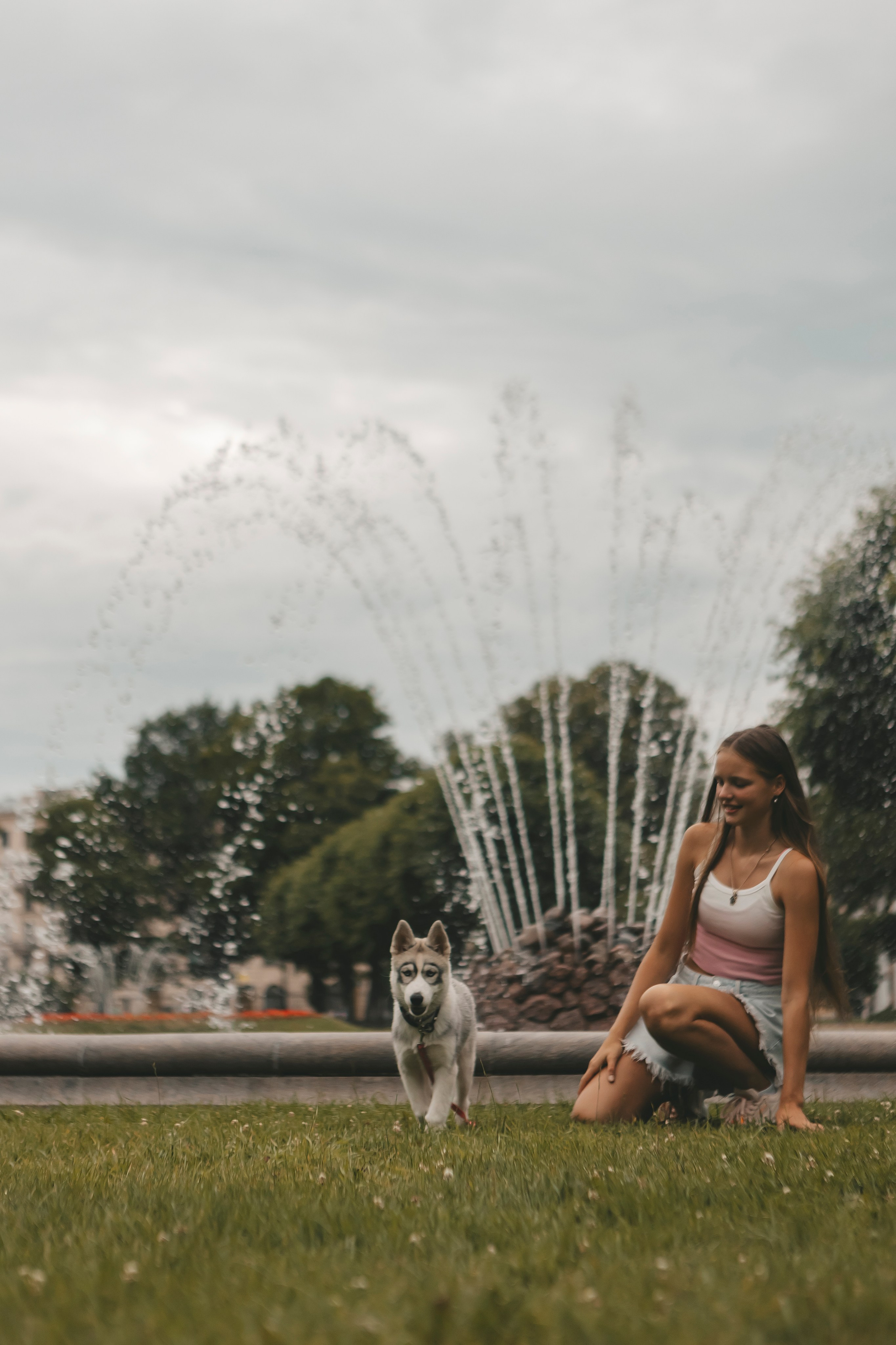 Милана и Белка. Фотограф-анималист в Санкт-Петербурге Алина Яхонт